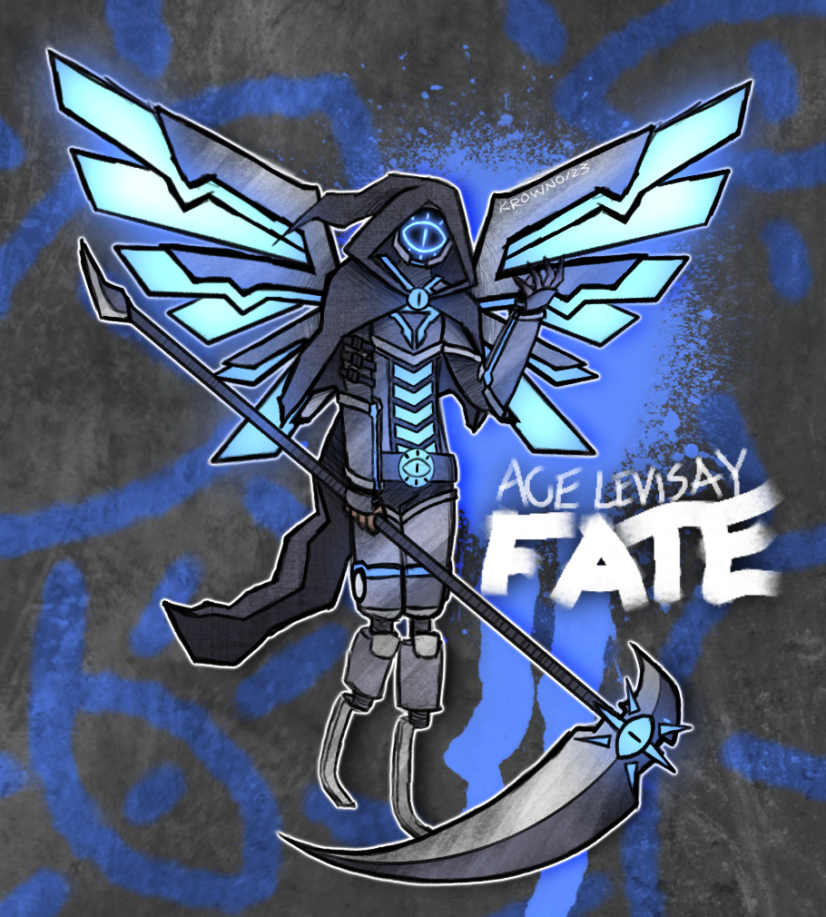 Character Design Illustration Series: Fate (Procreate, 2023)