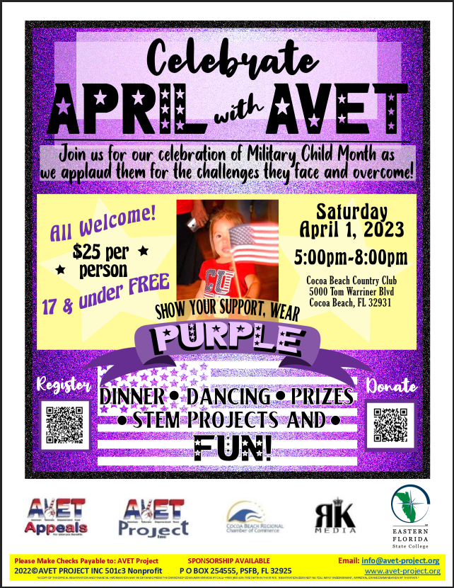 Event poster for AVET