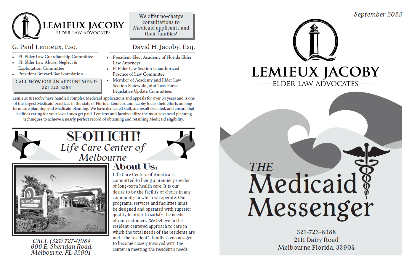Commissioned brochure covers