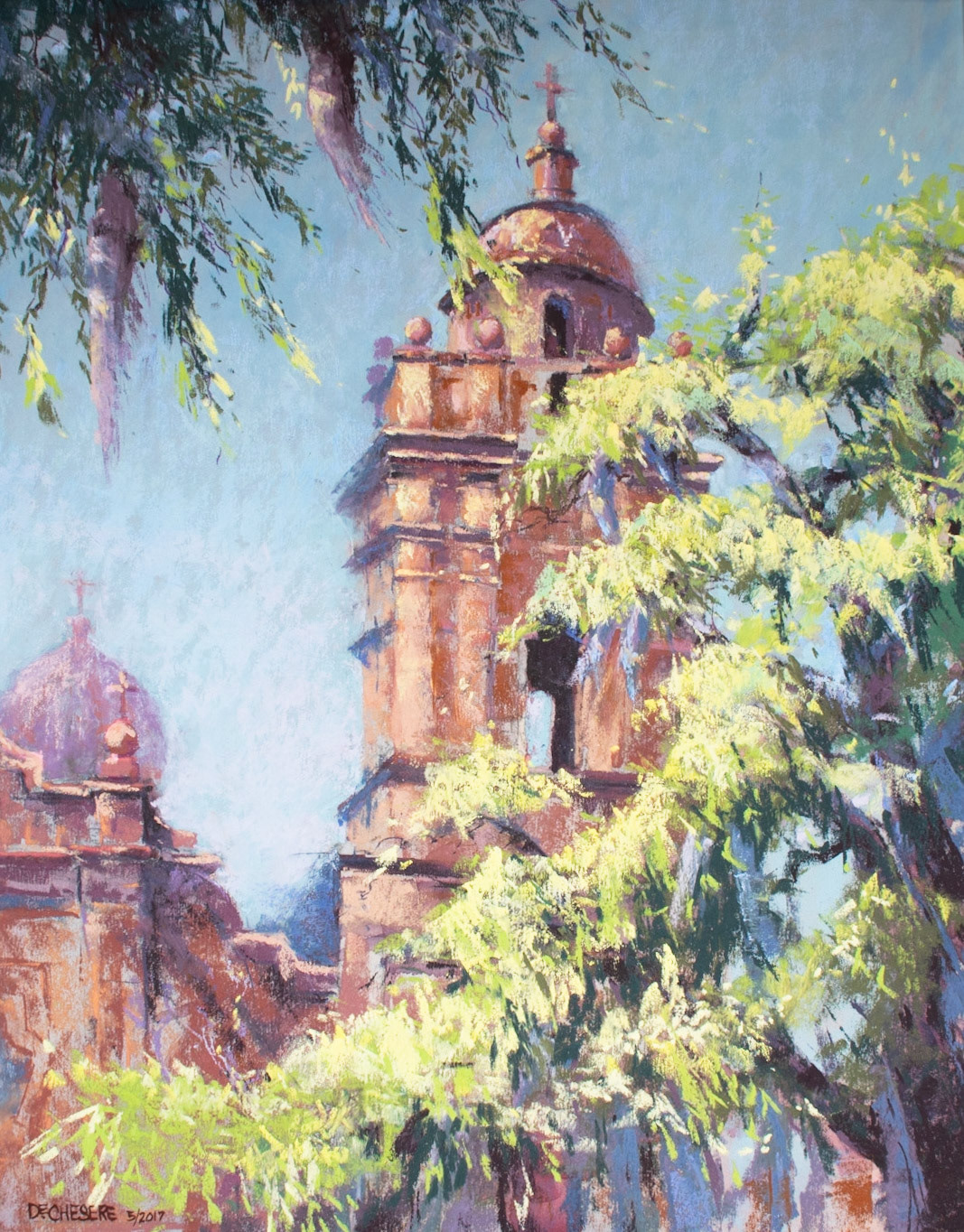 La Tour Sainte-Marie - Pastel