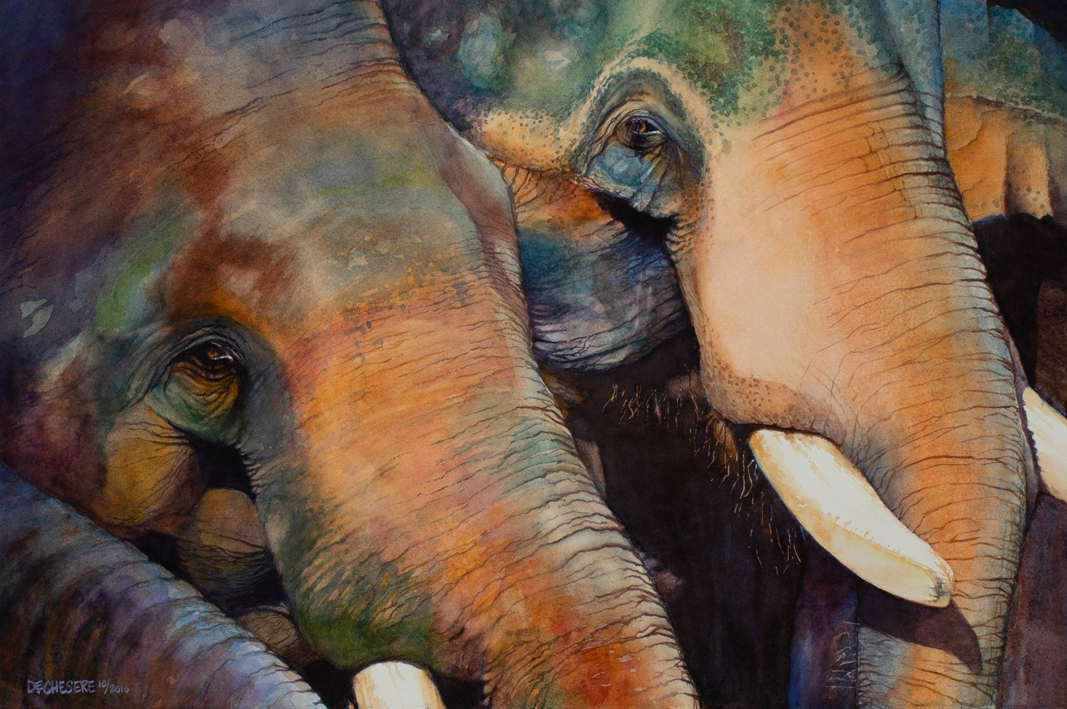 Thai Wisdom - Watercolor