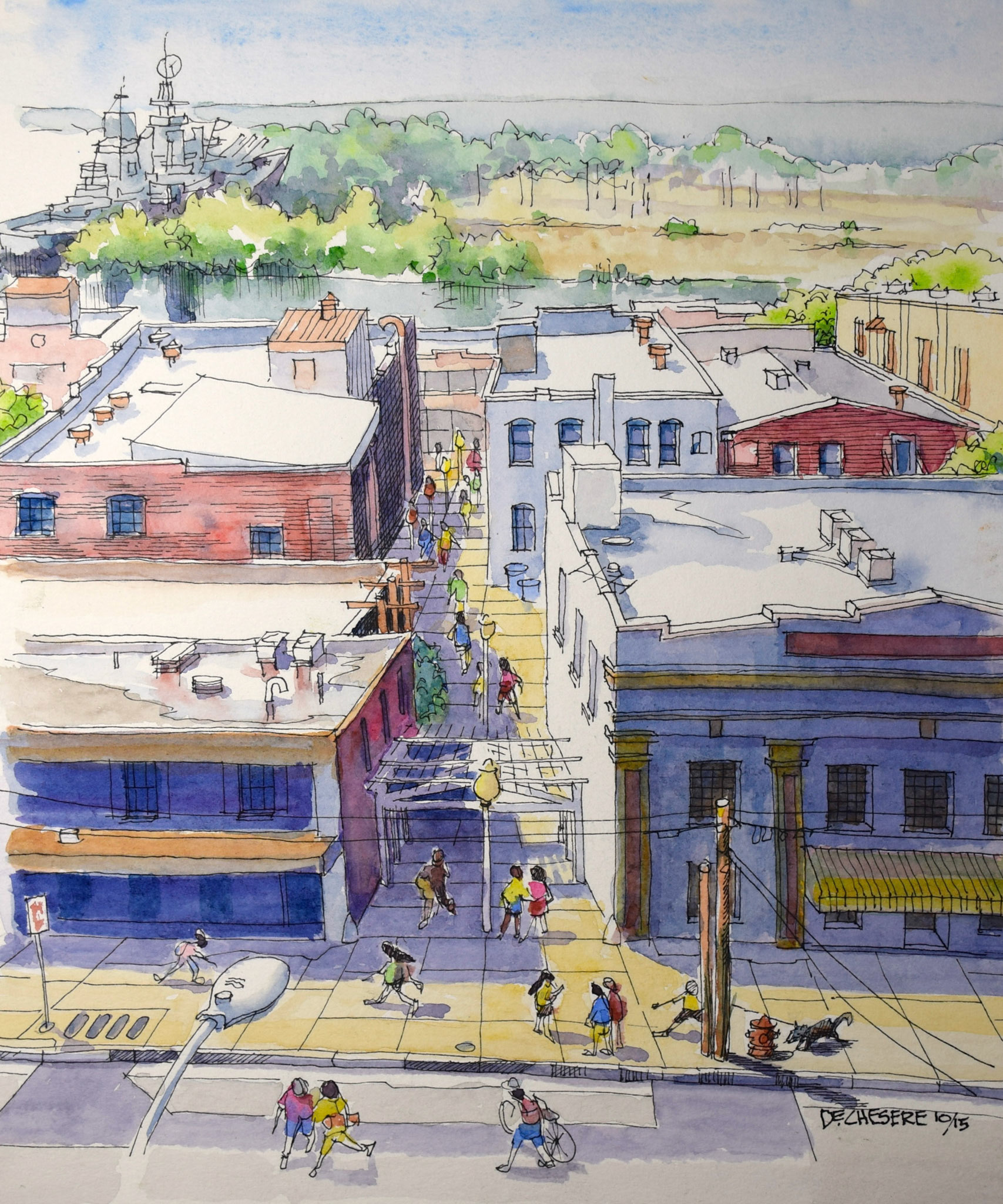 Pathway to the River