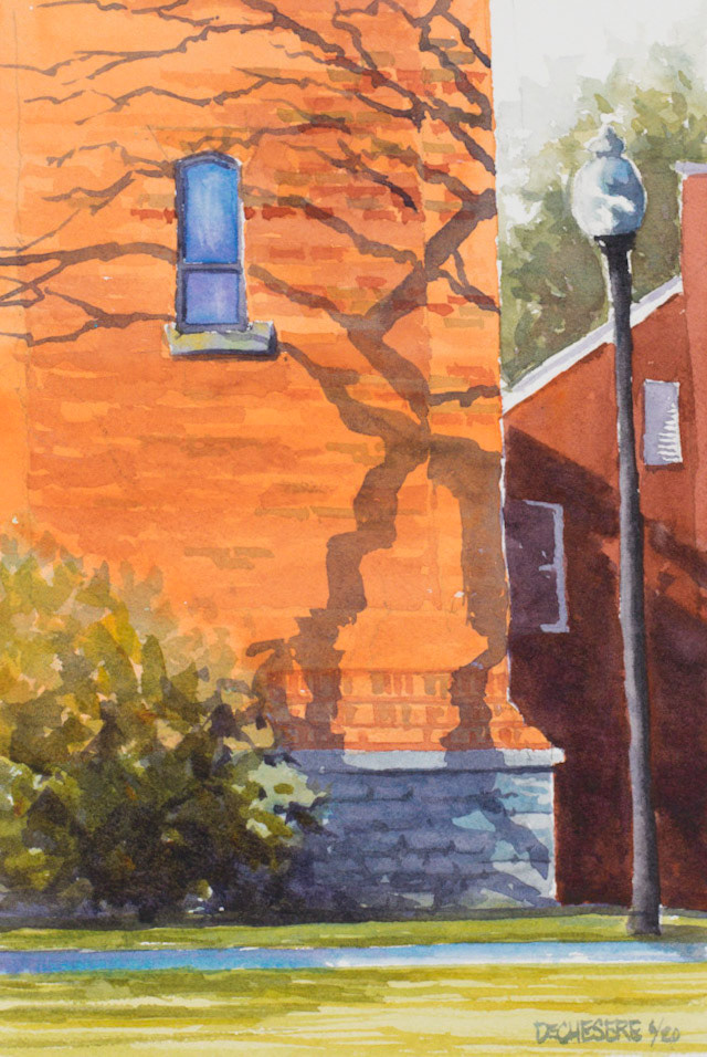 St. Mary's Shadowfall - Watercolor