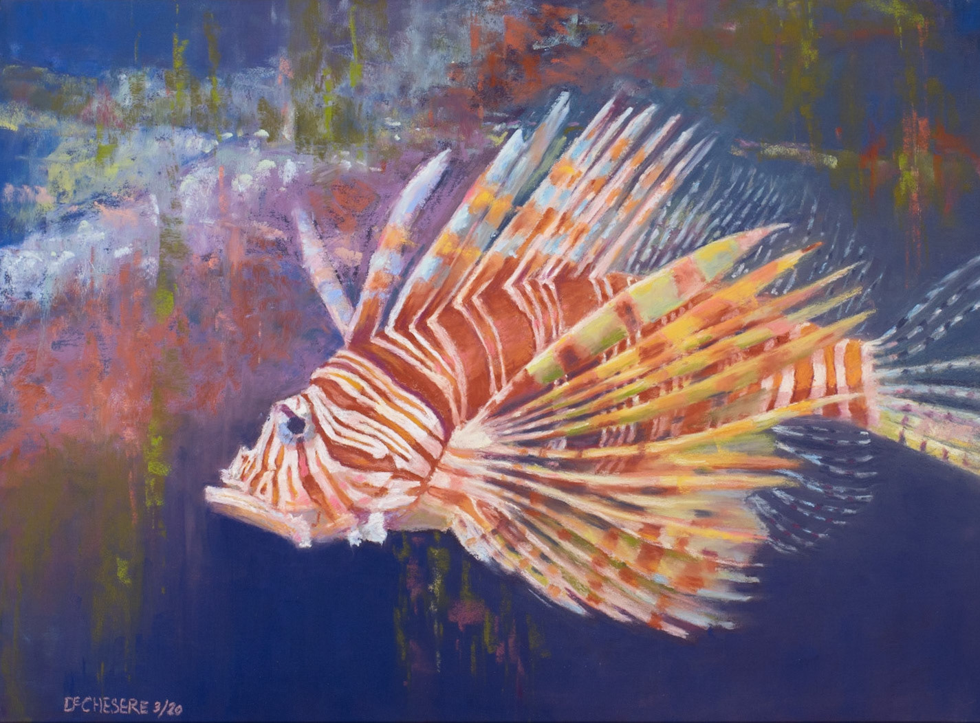 Lionfish  - Pastel