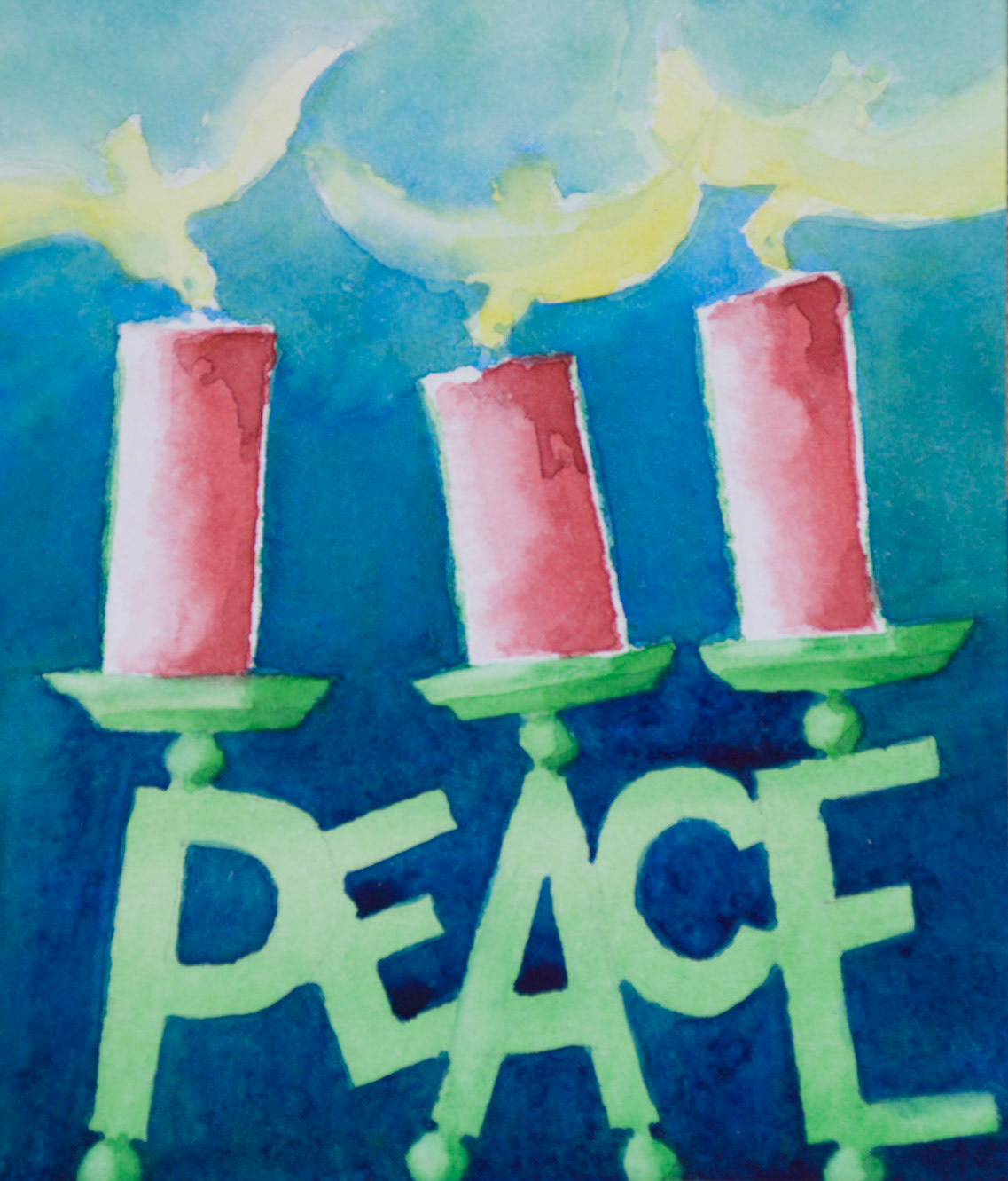 Peace - Watercolor