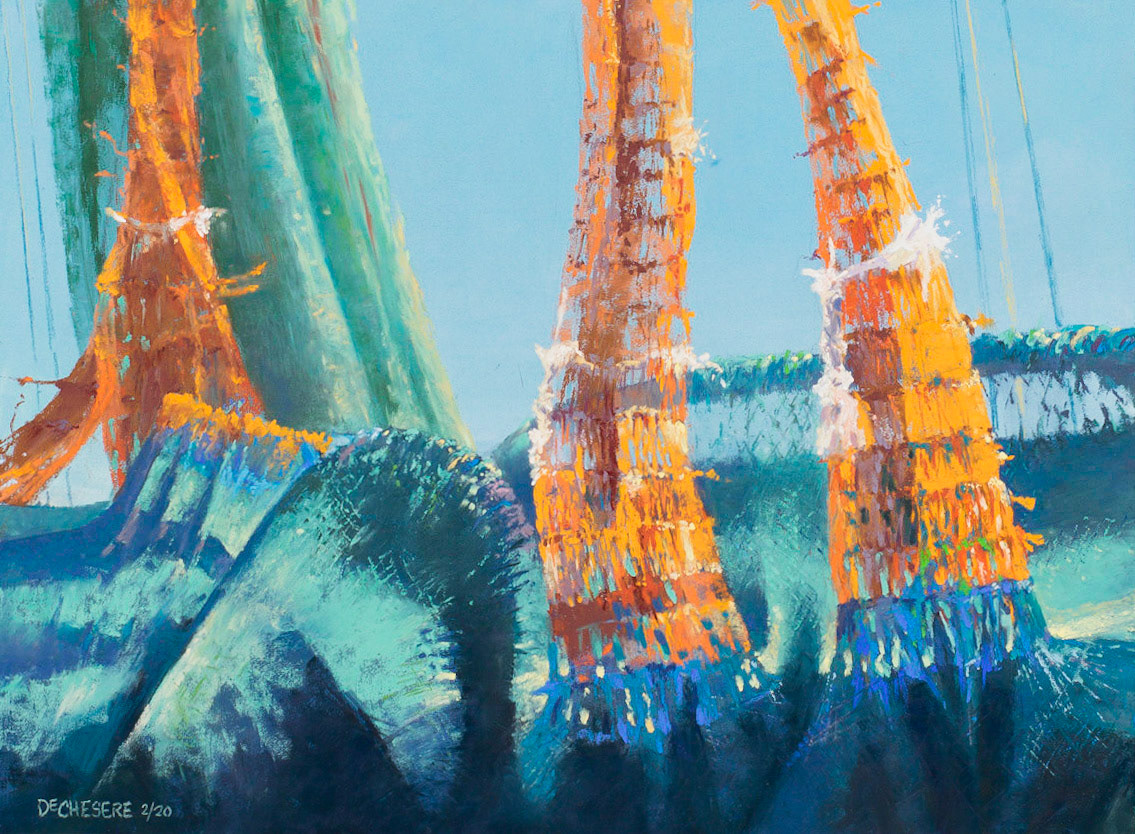 Dance of the Nets - Pastel