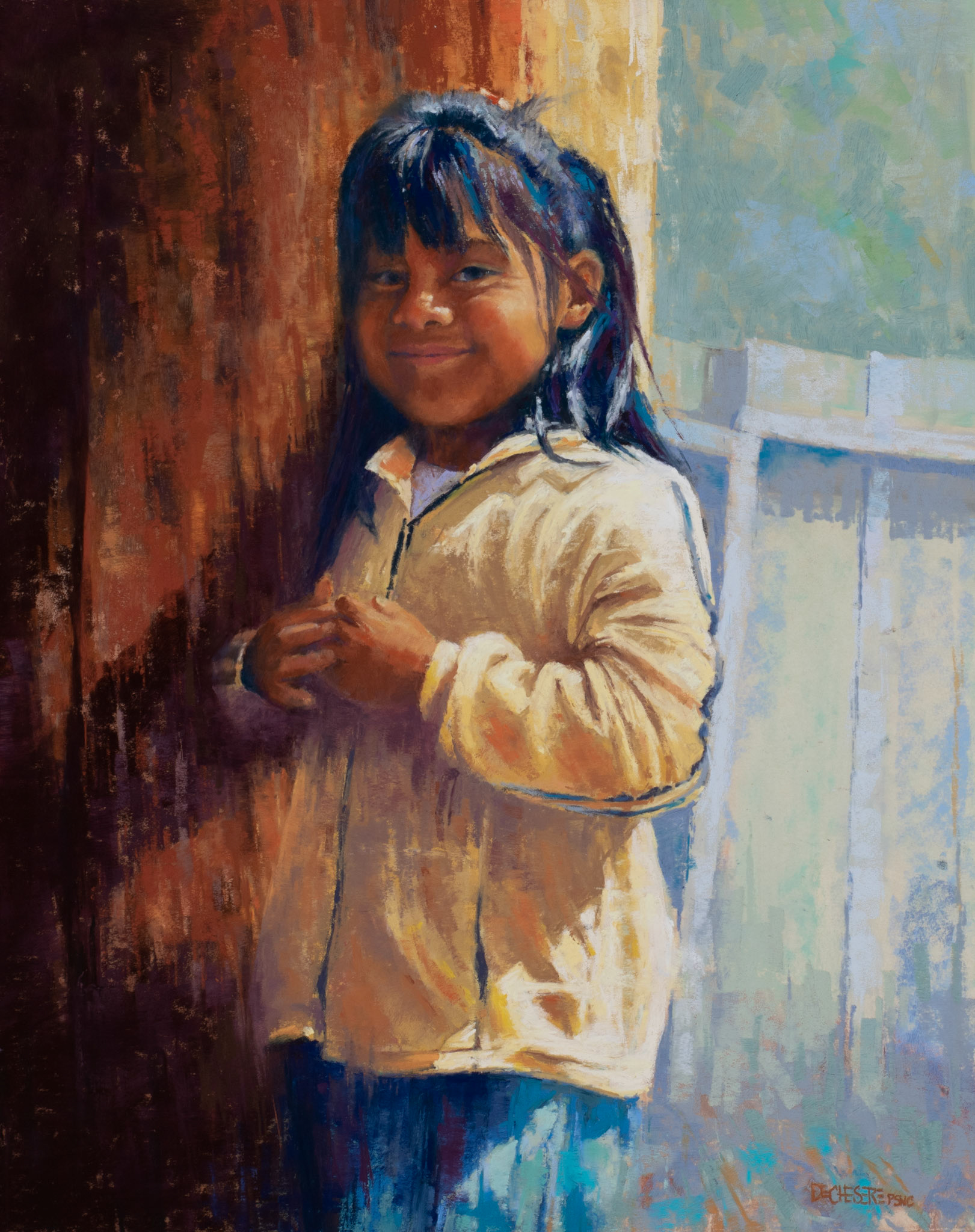 Out of the Shadows - Pastel