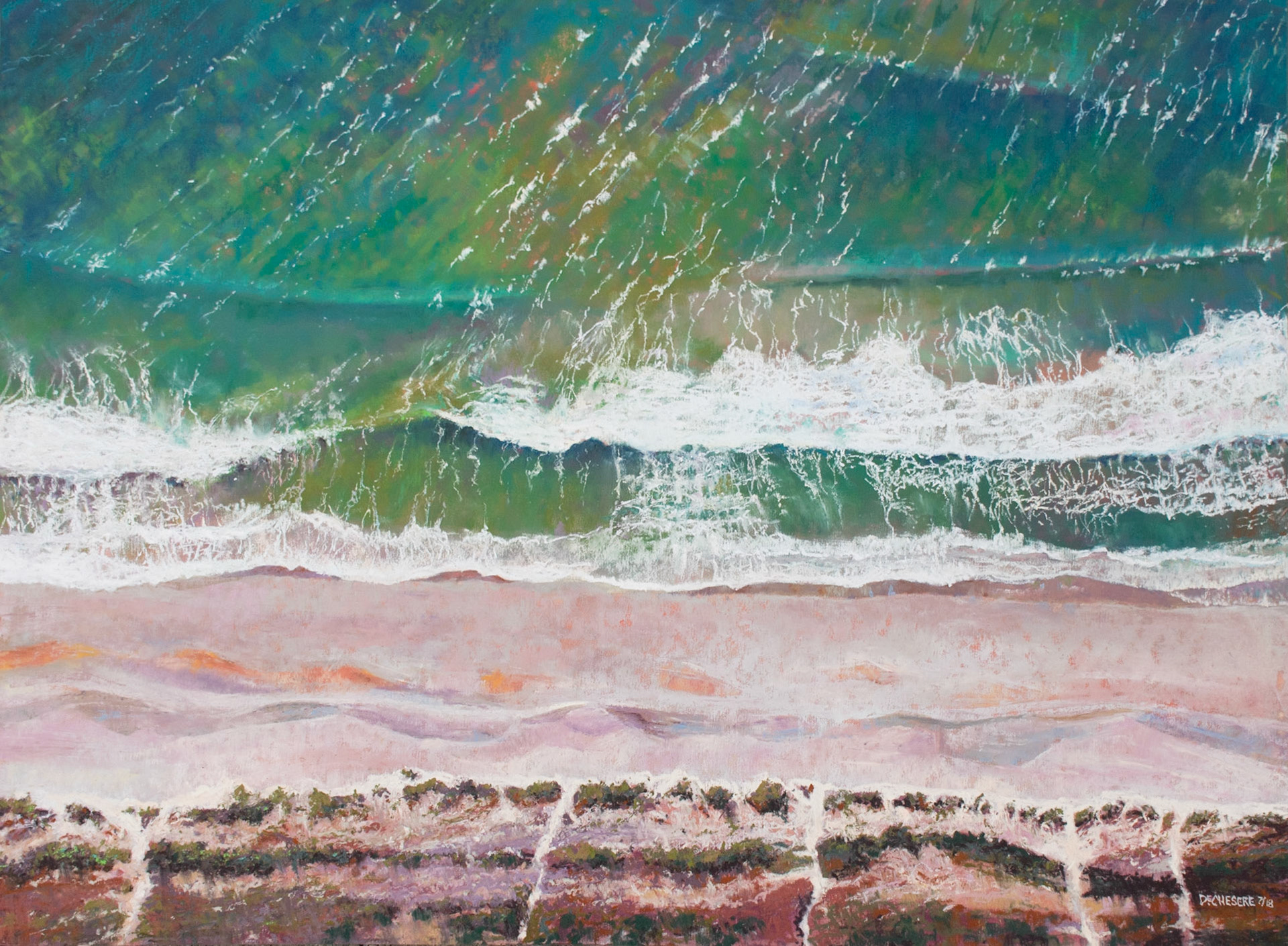 Flying With Monte - Pastel