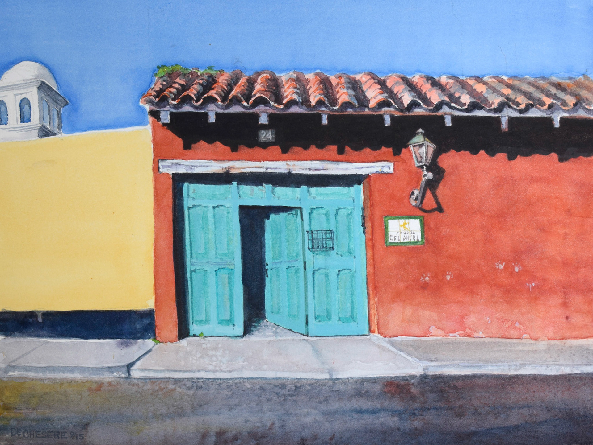 Posada del Angel - Watercolor