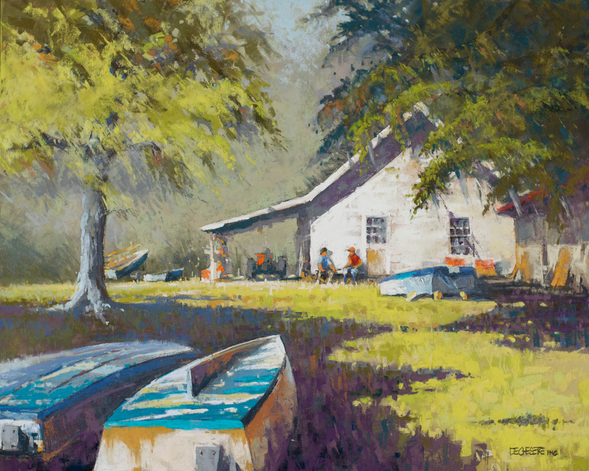 Talkin'bout Boats and Things - Pastel