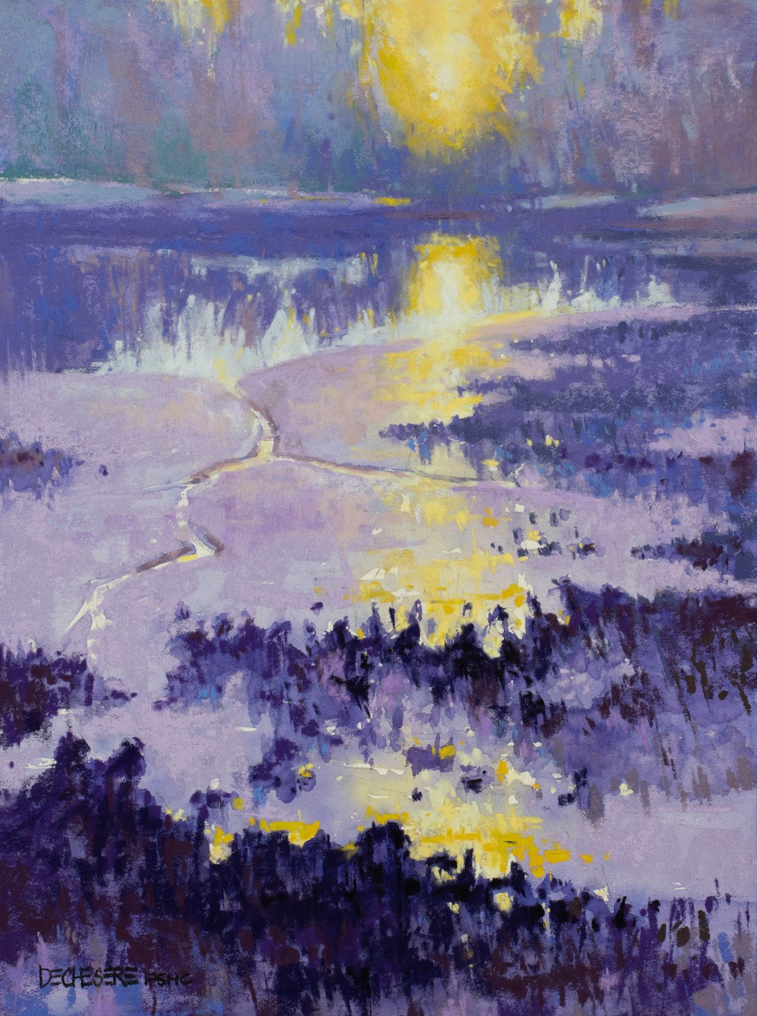 Low Tide Whiskey Creek - Pastel