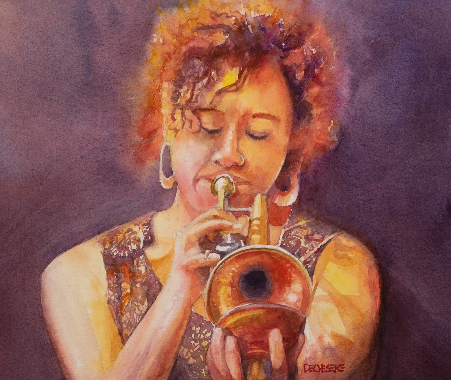 Shaye Cohn - Watercolor