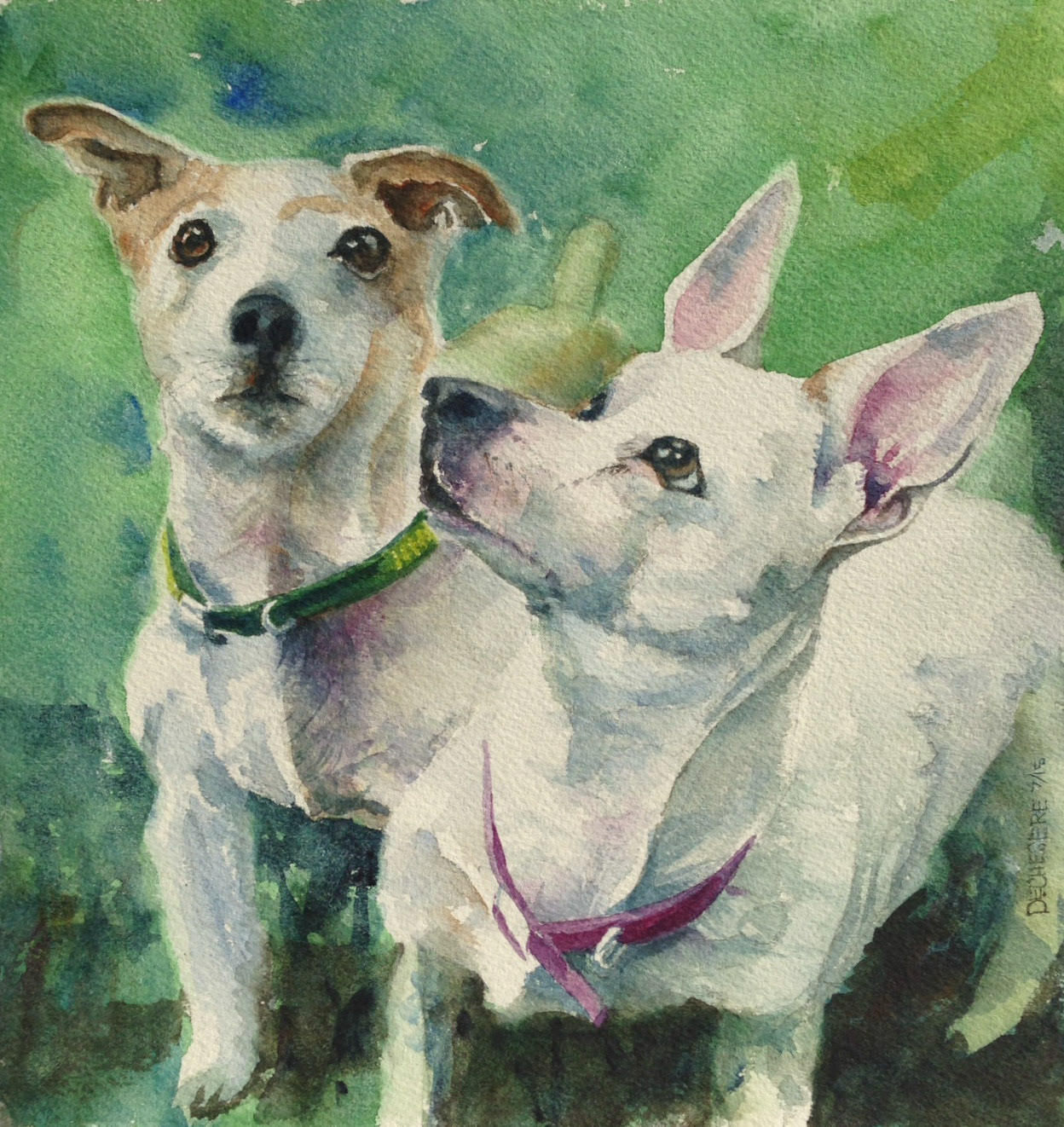 Good Friends - Watercolor