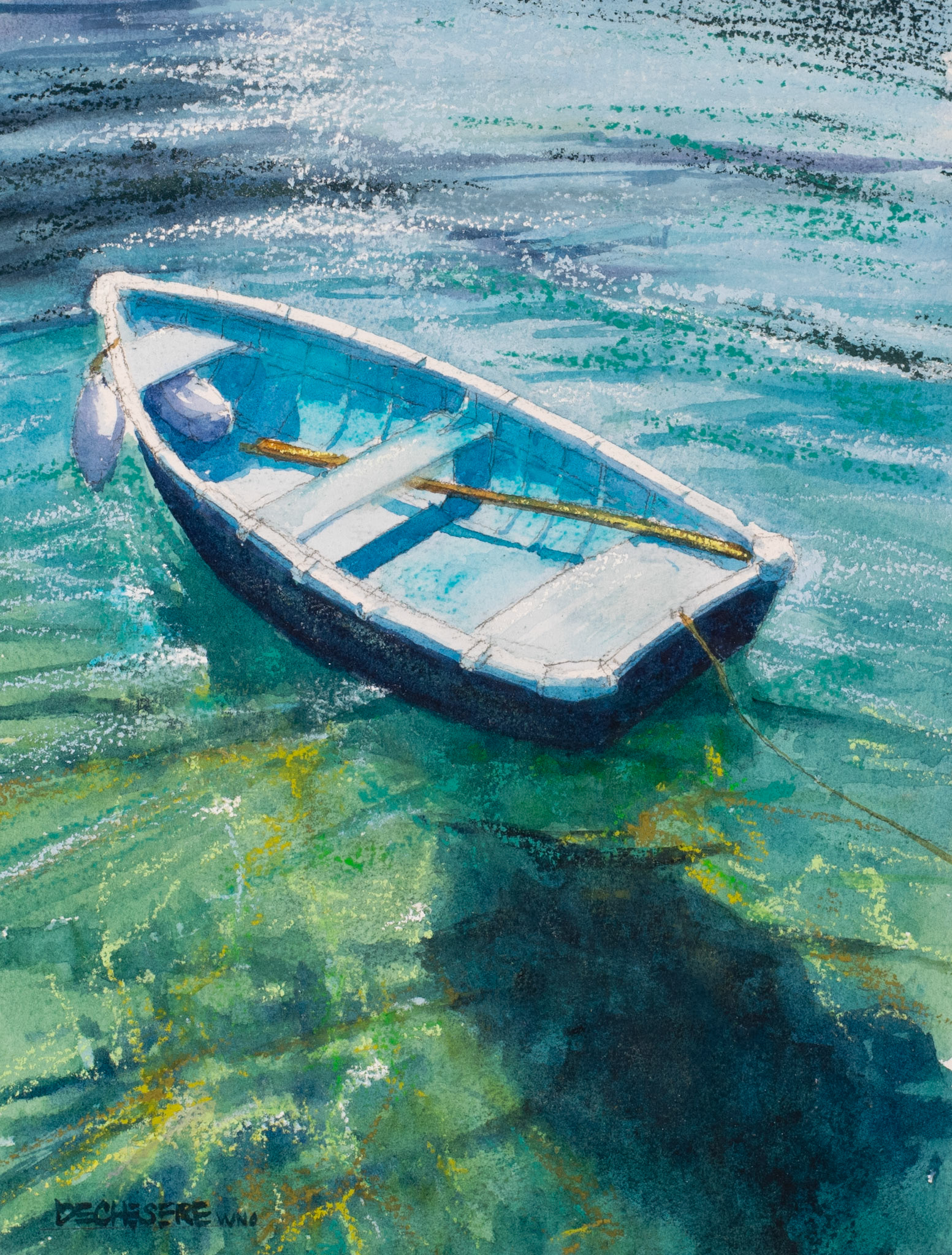 Portofino Dinghy - Pastel/Watercolor