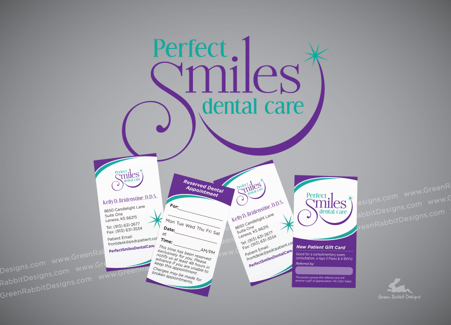 Logo, Identity, & Biz Cards for Dentist Office