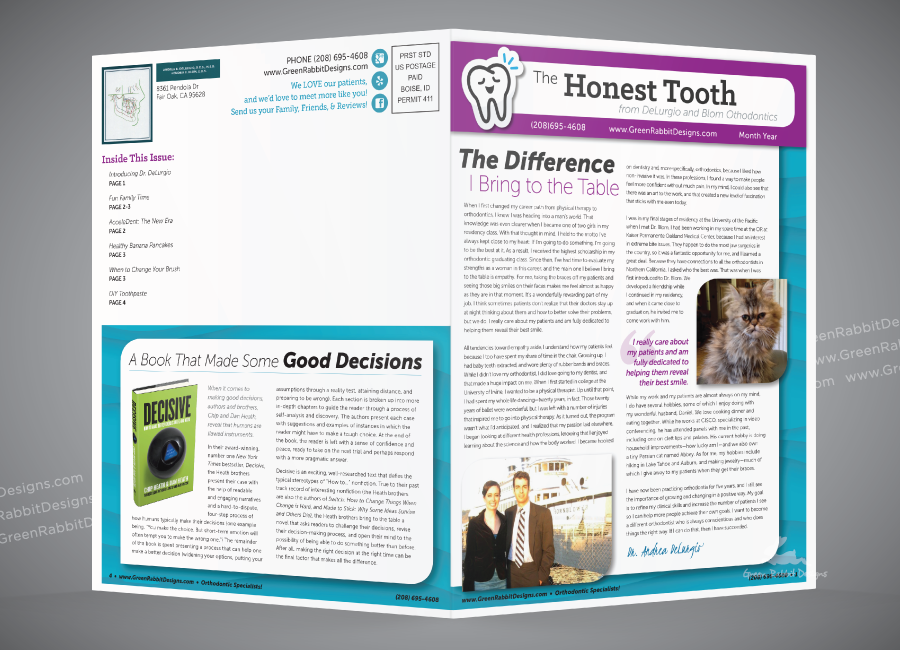 Monthly Newsletter for Natural Dentist