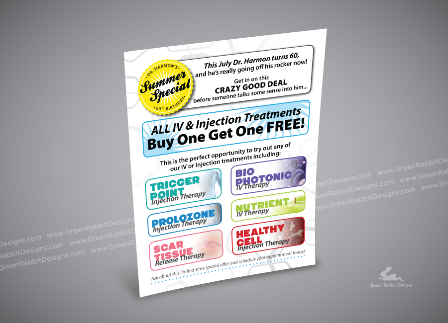 Sale Flyer for Chiropractor Services