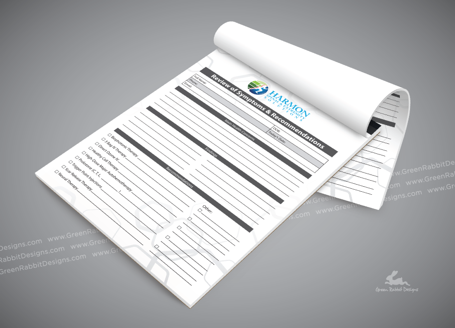 Letterhead Forms for Chiropractor