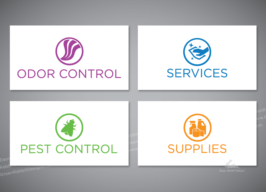 Service Icons for Cleaning Company