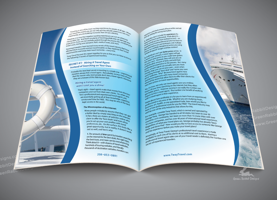 Travel Company Whitepaper Brochure