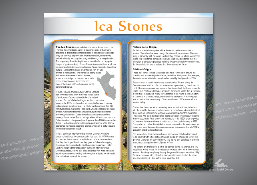 Informational Sign for Exhibit