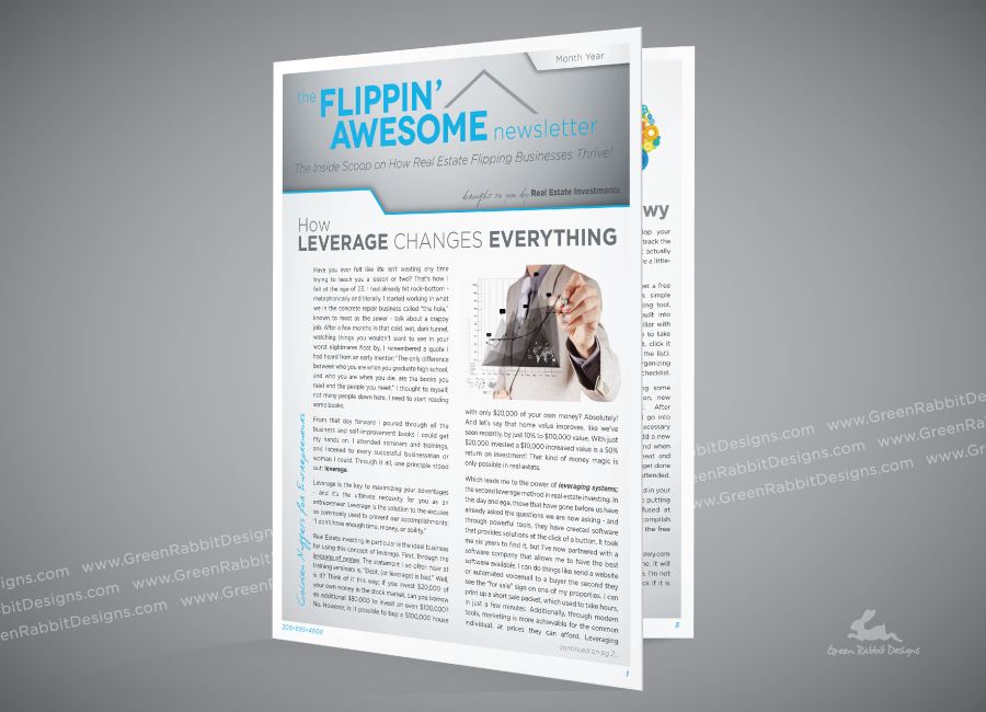 Monthly Newsletter for Real Estate