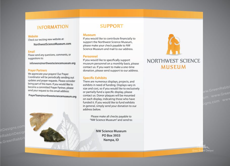 Natural Science Museum Brochure