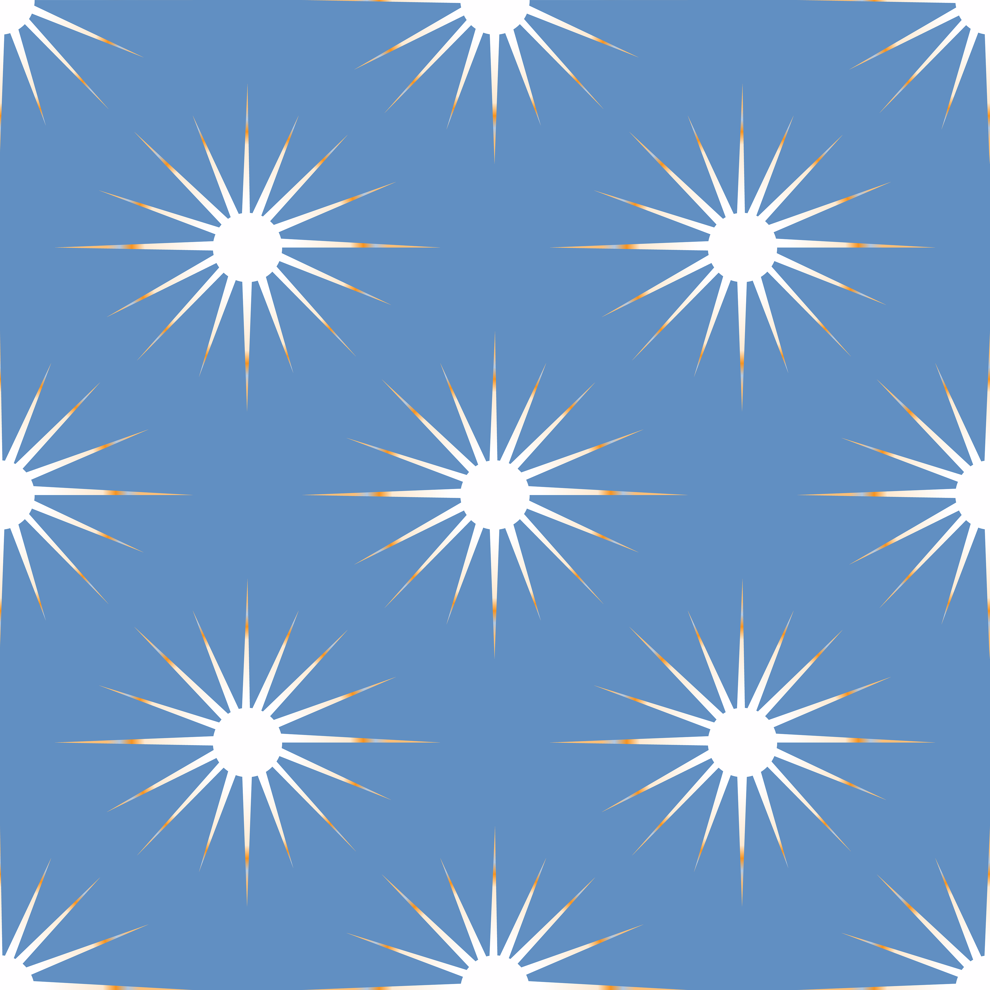 CRD00187 Apricity Sun Warmth on Winter Blue by Claudia Roberts | CR Pattern Designs © All Rights Reserved