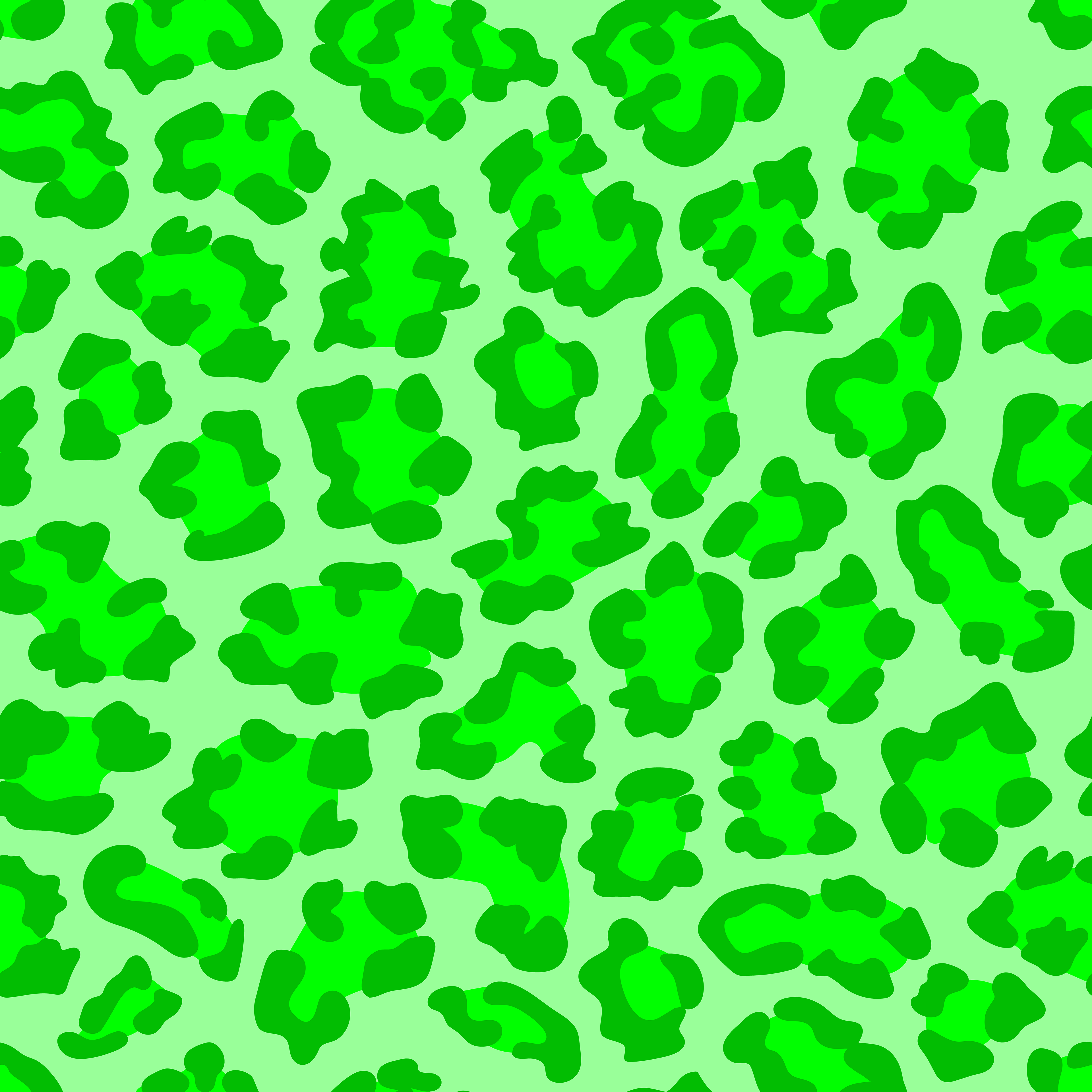 CRD00018 Lime Green Tone on Tone Leopard Print Pattern by Claudia Roberts | CR Pattern Designs © All Rights Reserved