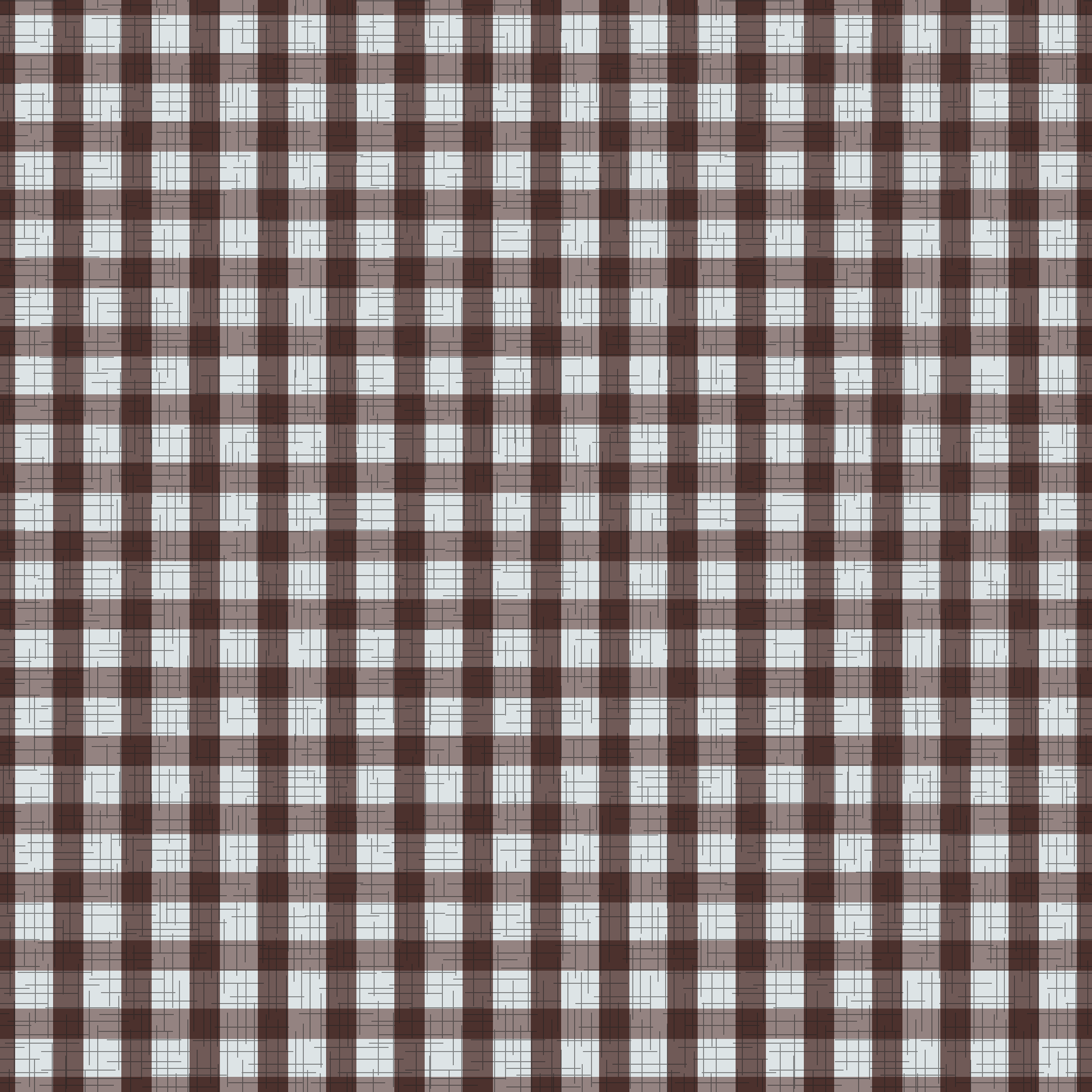 CRD00168 Gingham Plaid Molasses and Eggshell Coordinate for East Fork: Night Swim and Molasses by Claudia Roberts | CR Pattern Designs © All Rights Reserved