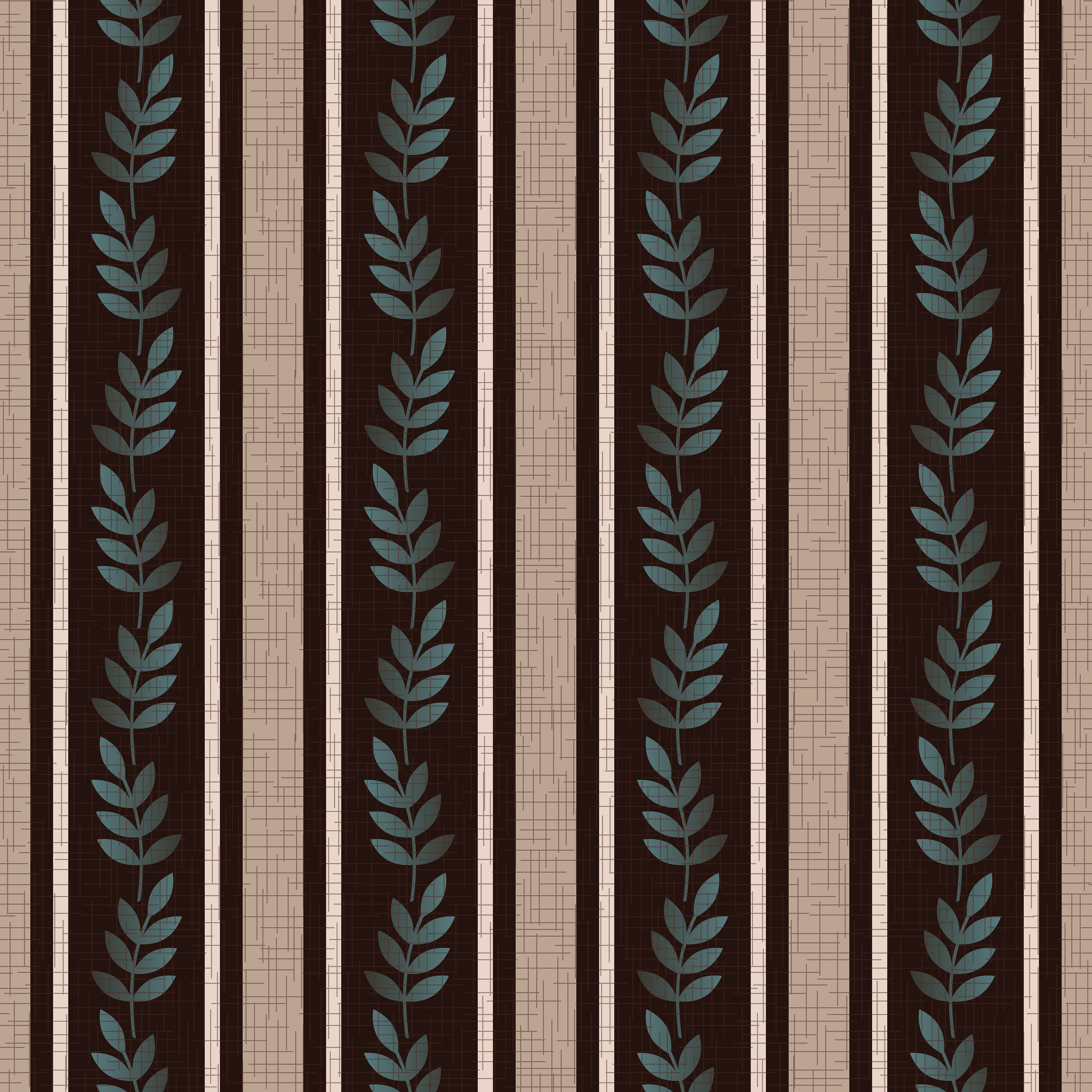 CRD00205 Cottagecore Stripe Dark and Light by Claudia Roberts | CR Pattern Designs © All Rights Reserved