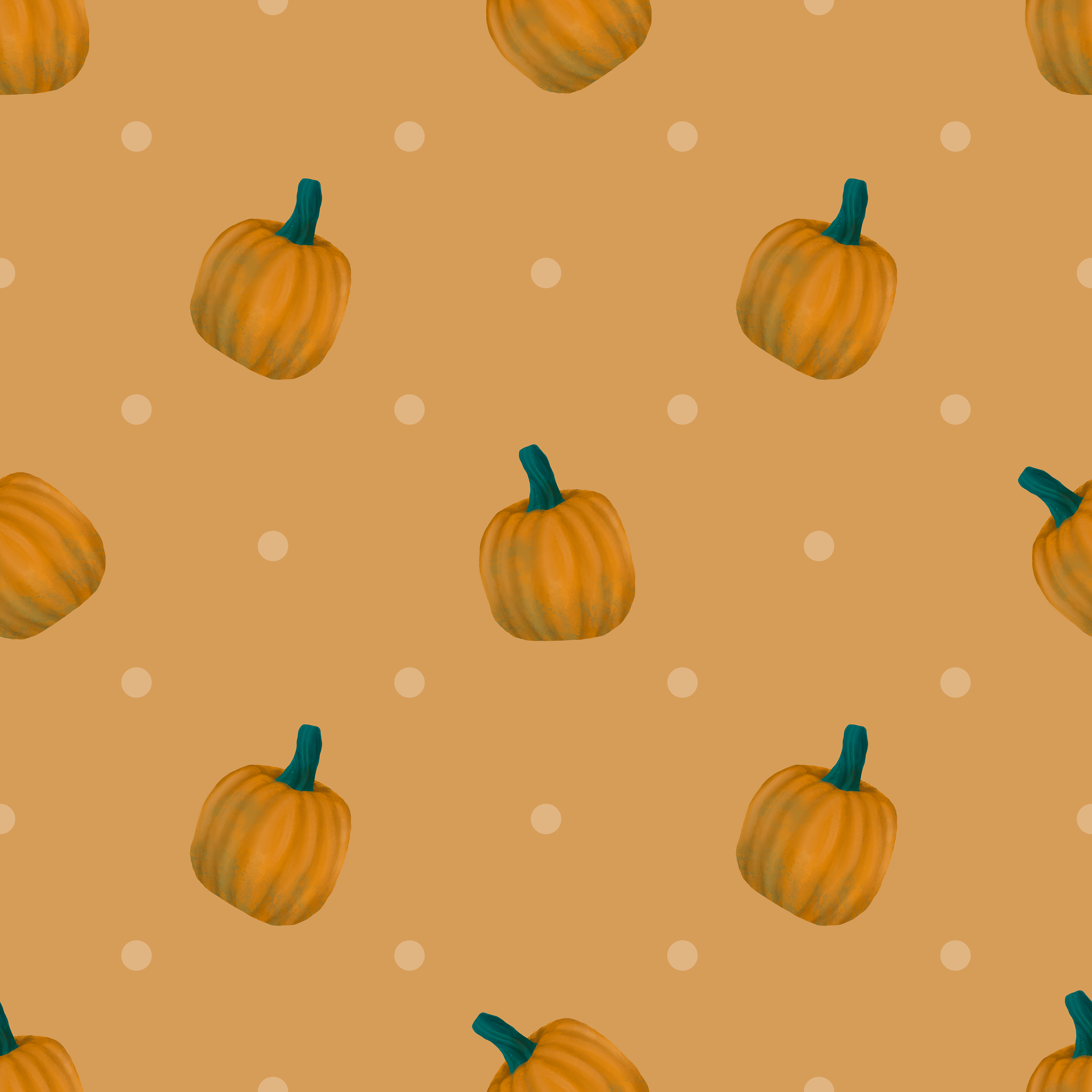 CRD00084 Sundial Tone on Tone Pumpkins Pattern by Claudia Roberts | CR Pattern Designs © All Rights Reserved