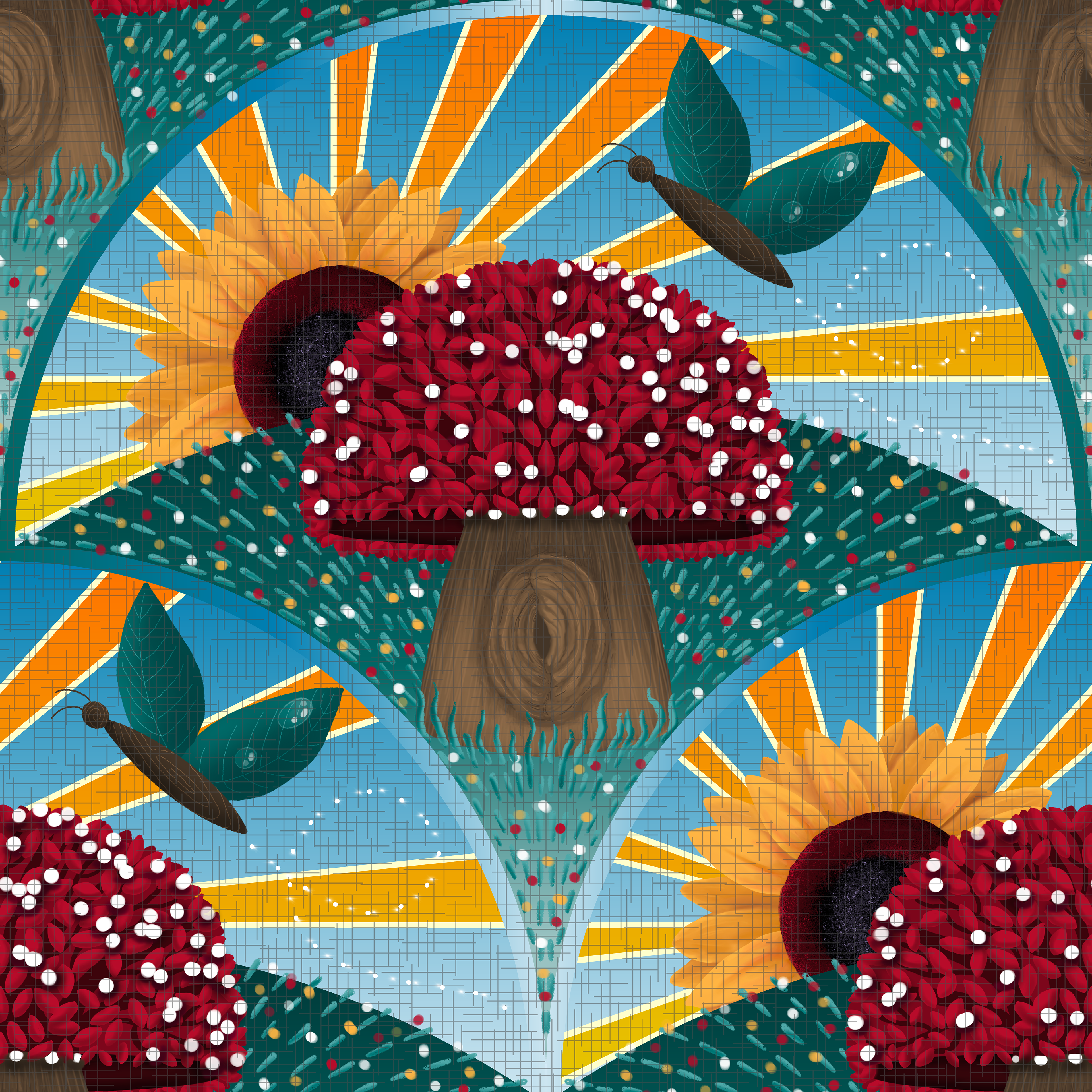 Placed #542 Out of 808 Entries by Claudia Roberts | CR Pattern Designs © All Rights Reserved