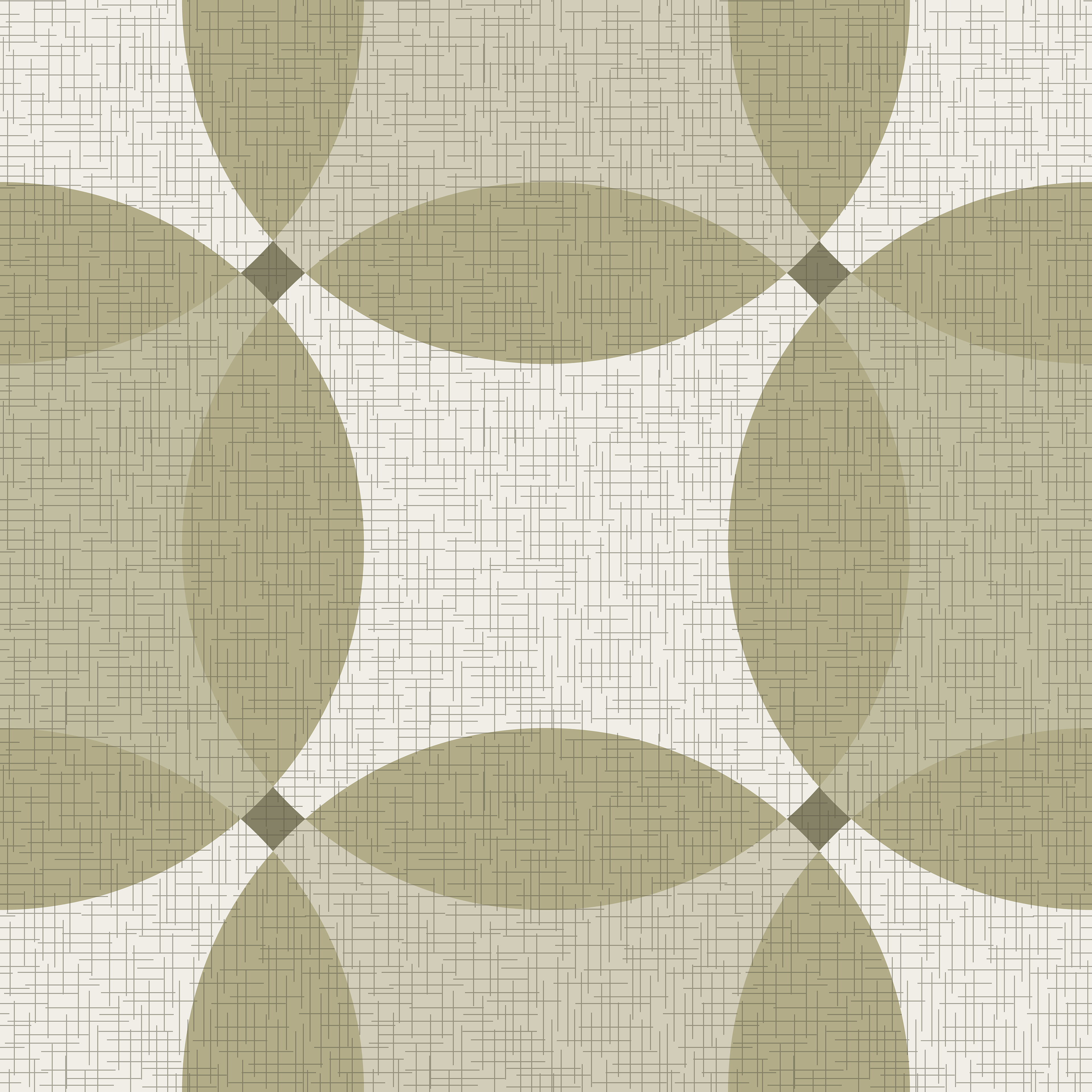 CRD00116 Circle Geometric Sage Green Monochromatic Pattern by Claudia Roberts | CR Pattern Designs © All Rights Reserved