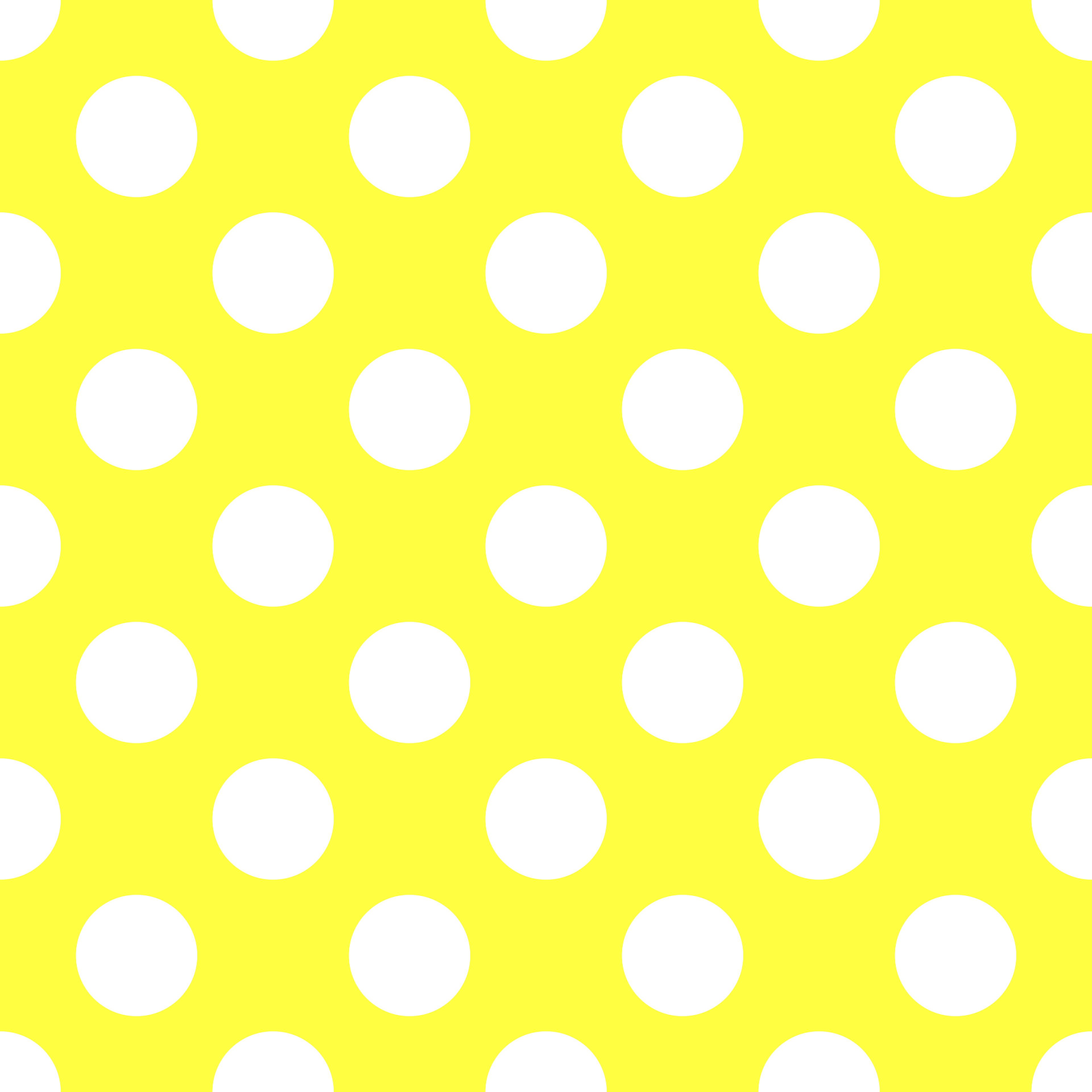 CRD00010 White Polka Dot on Yellow by Claudia Roberts | CR Pattern Designs © All Rights Reserved