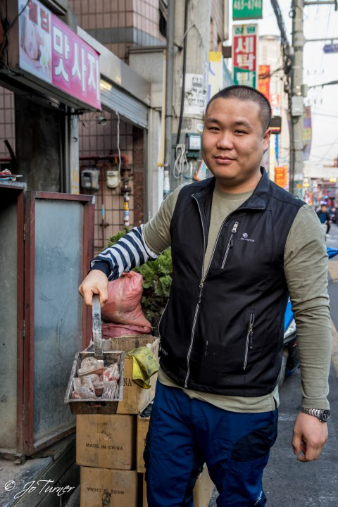 Getting the coals ready for the grills