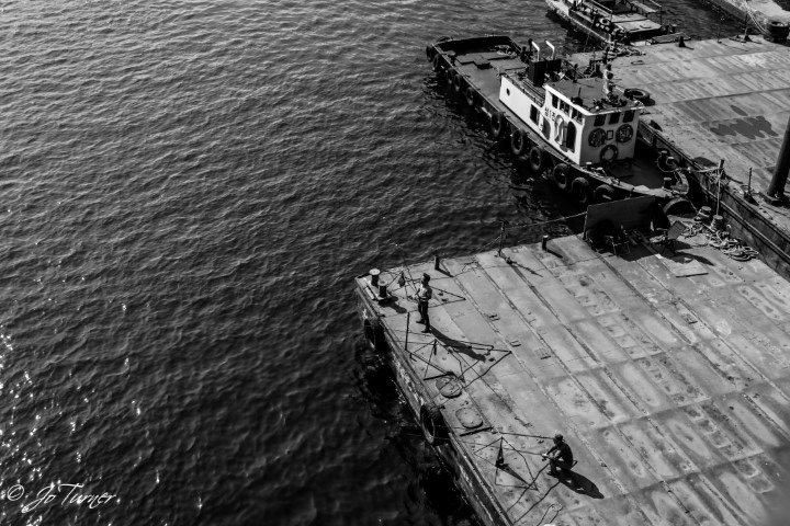 Fishing on the Han River, Seoul