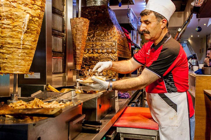 Kebab in Itaewon, Seoul
