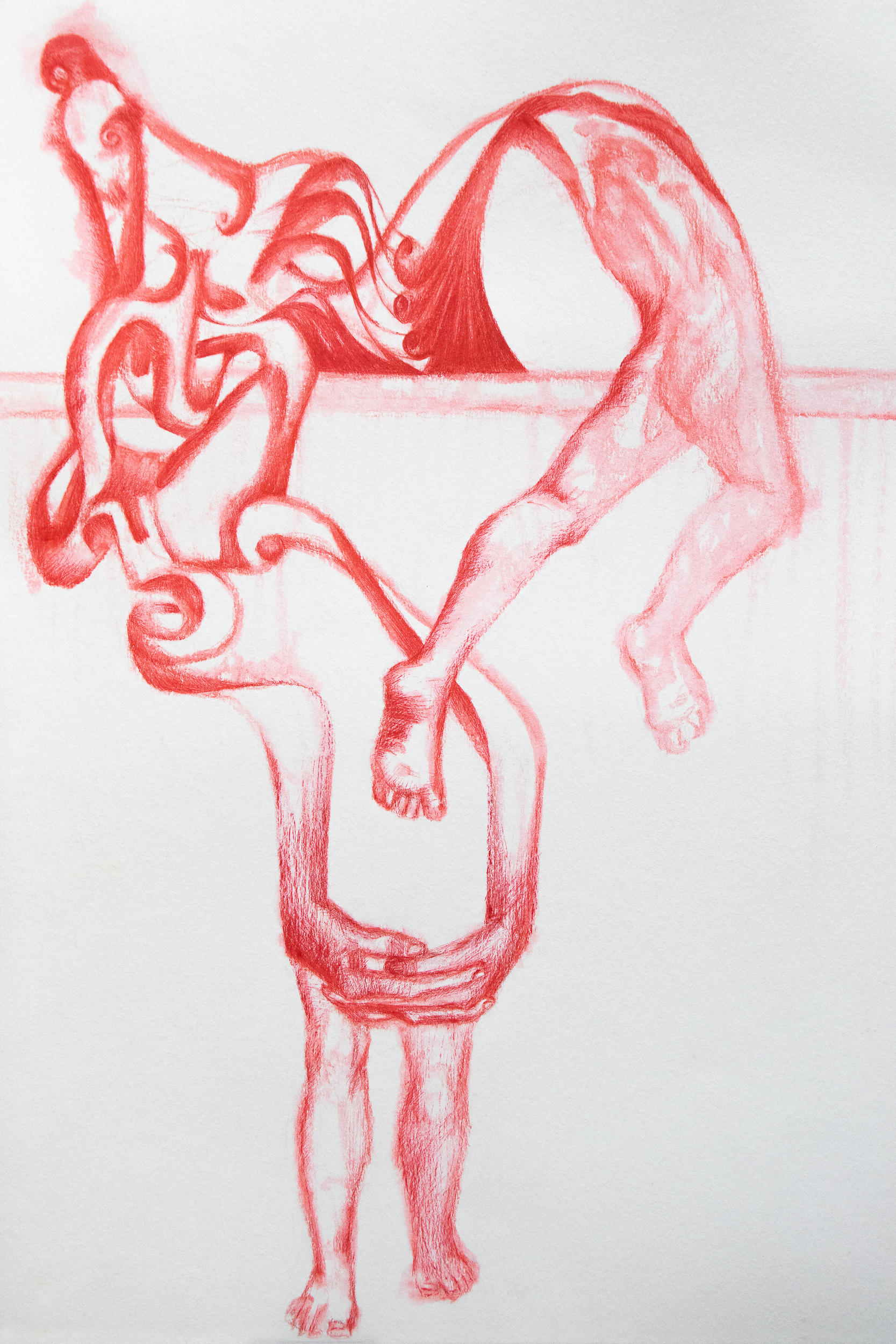 Le Courte Échelle Red by Leonardo Etero
