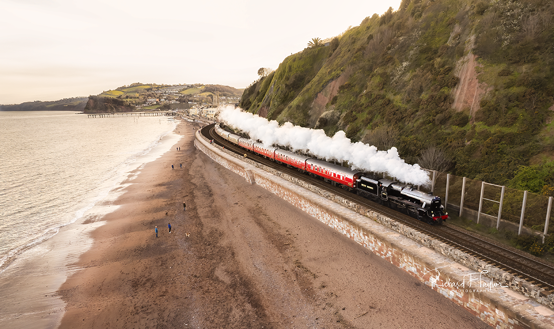 Black 5 Steam Train 