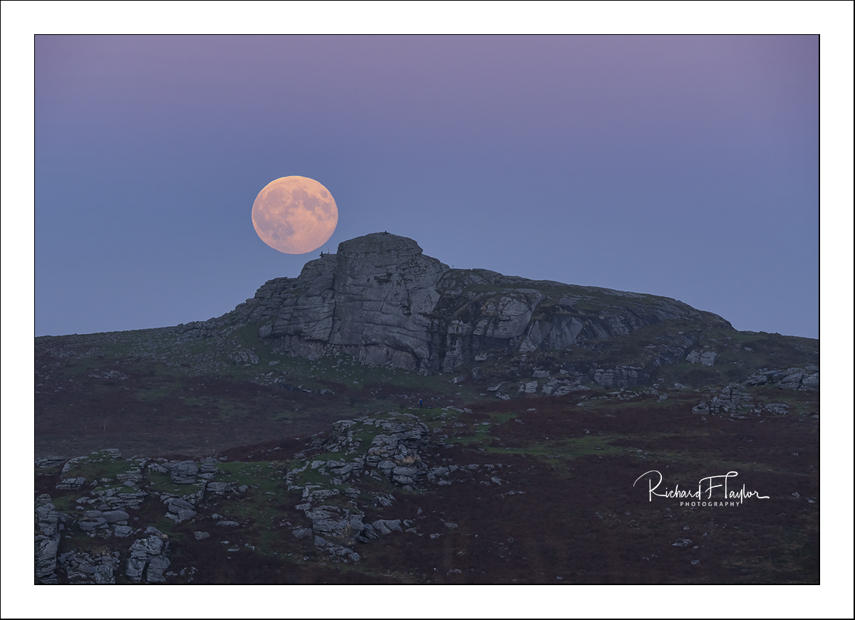 Haytor and the Hunters Moon.