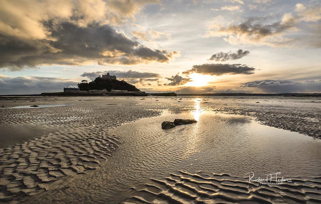 Golden Light at St Michael's Mount 