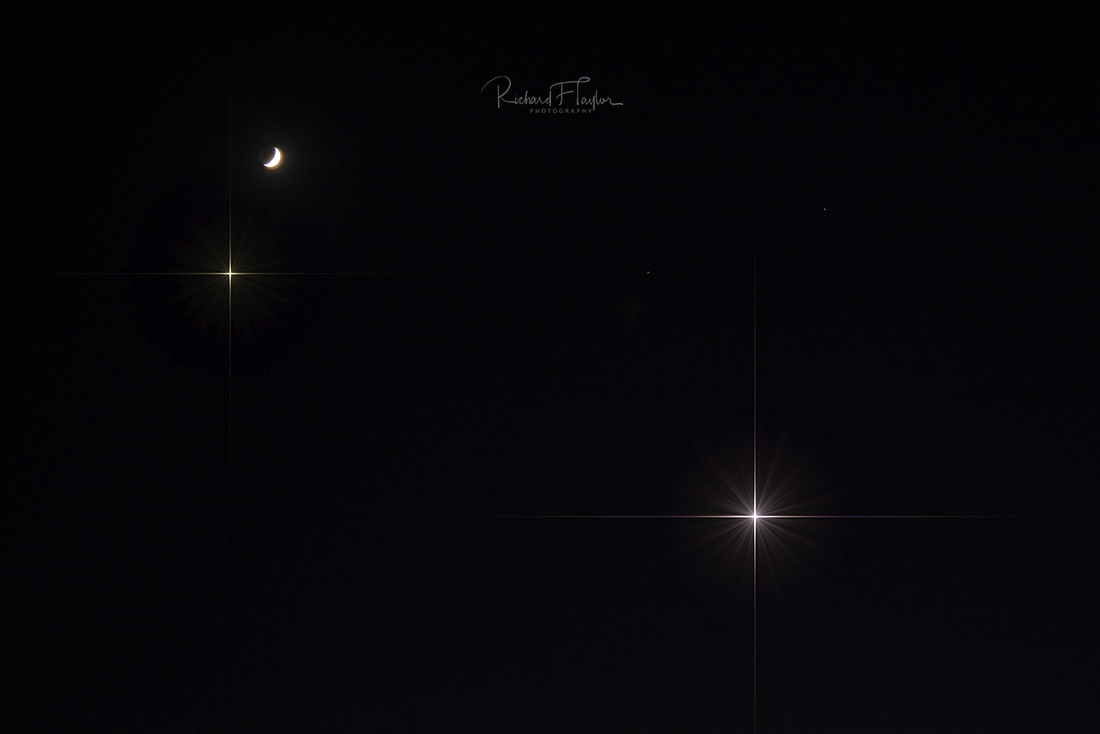 Moon,Mars and Venus