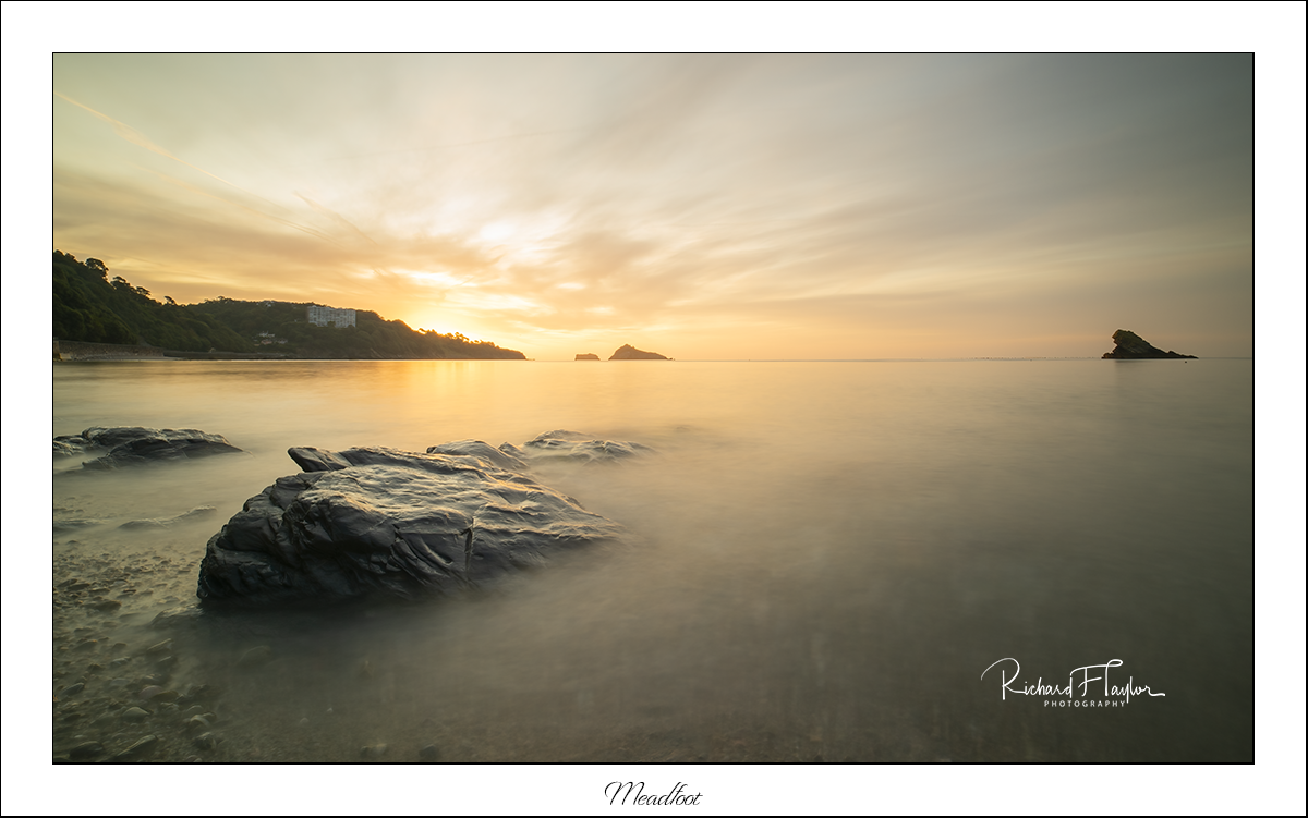 Meadfoot Beach.