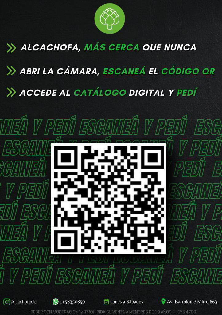 Diseño de folleto con QR