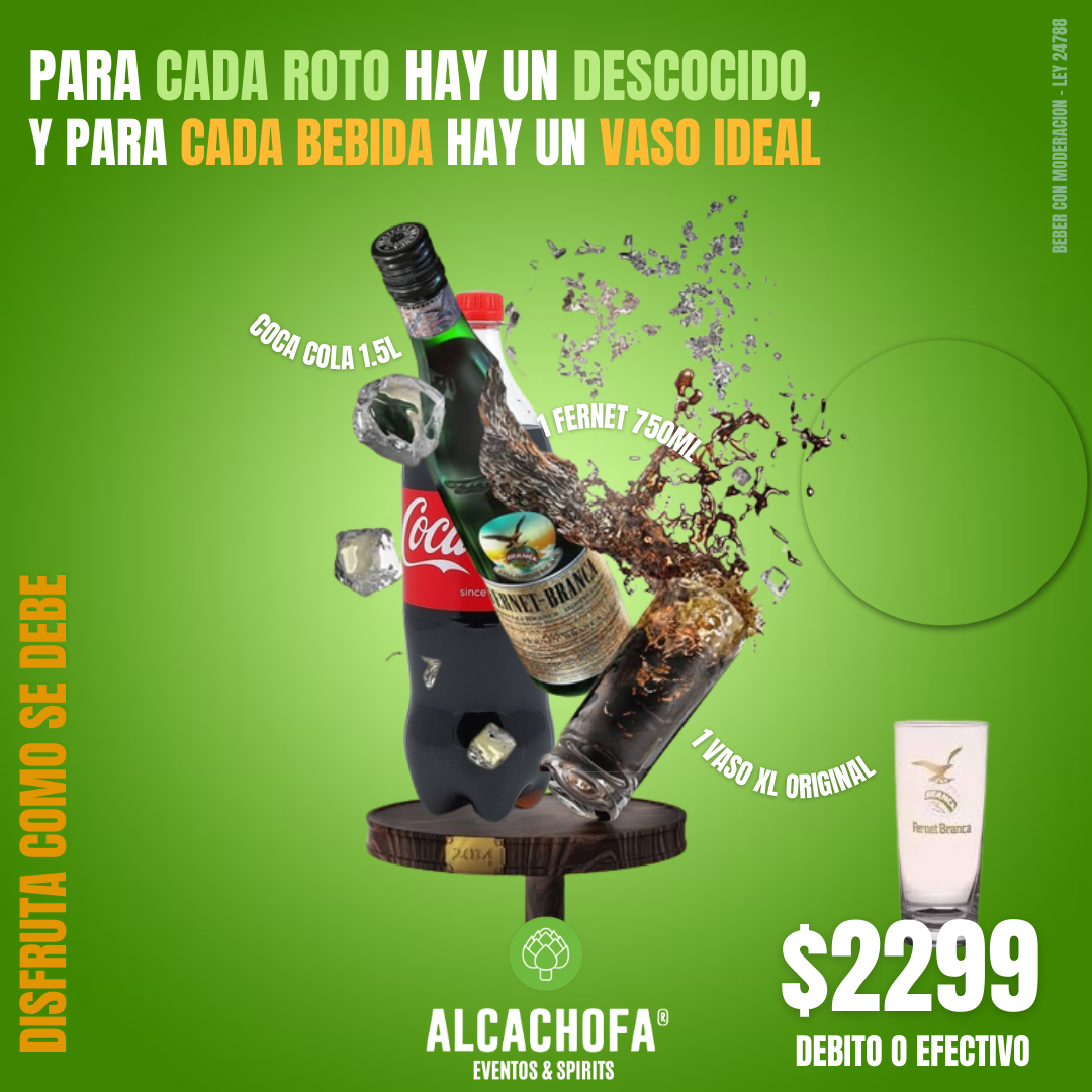 Diseño flyers "Para cada bebida un vaso ideal"