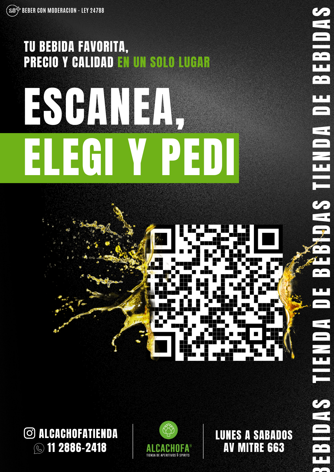 Diseño de folleto con QR