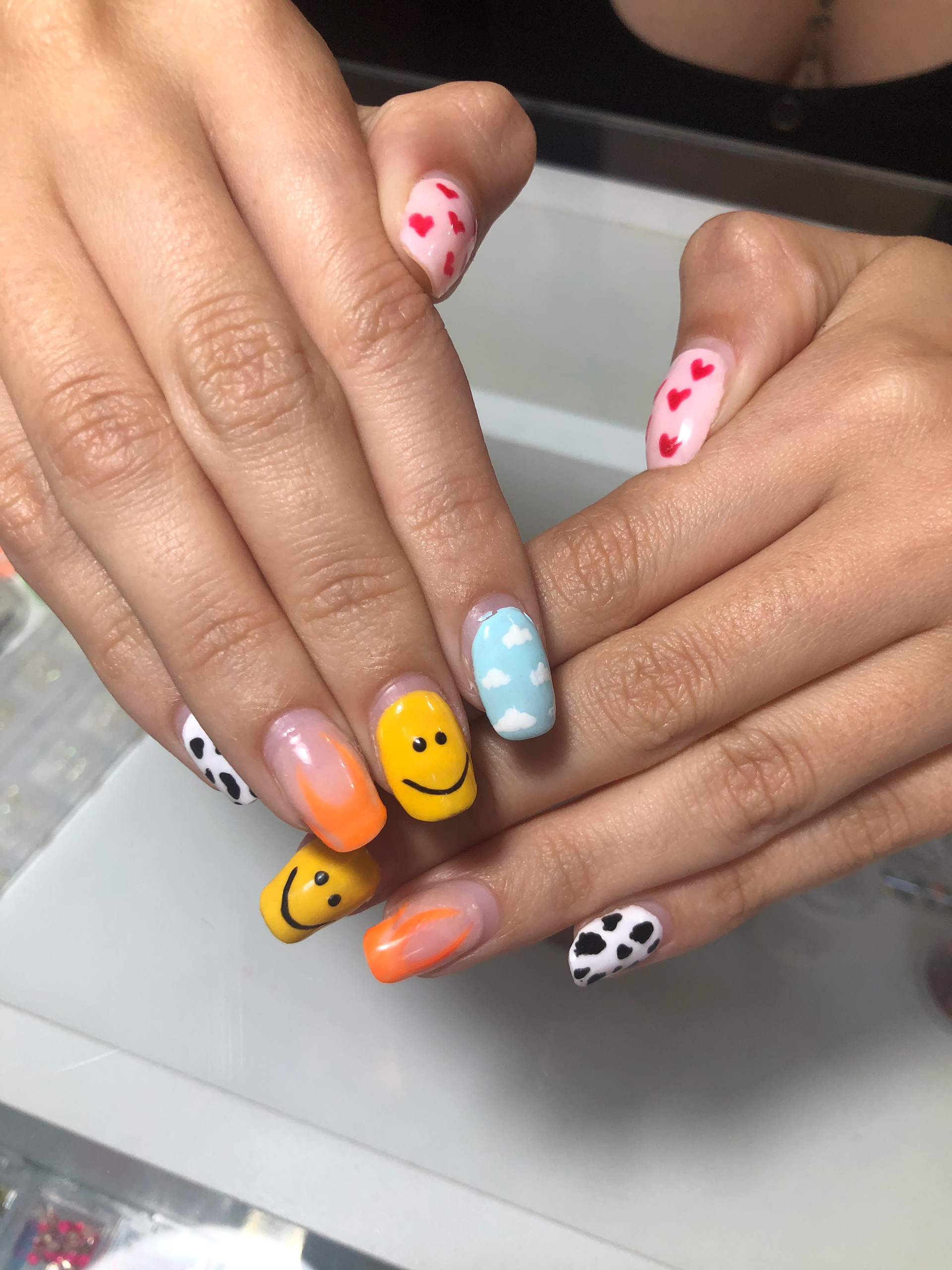 Uñas sin edición