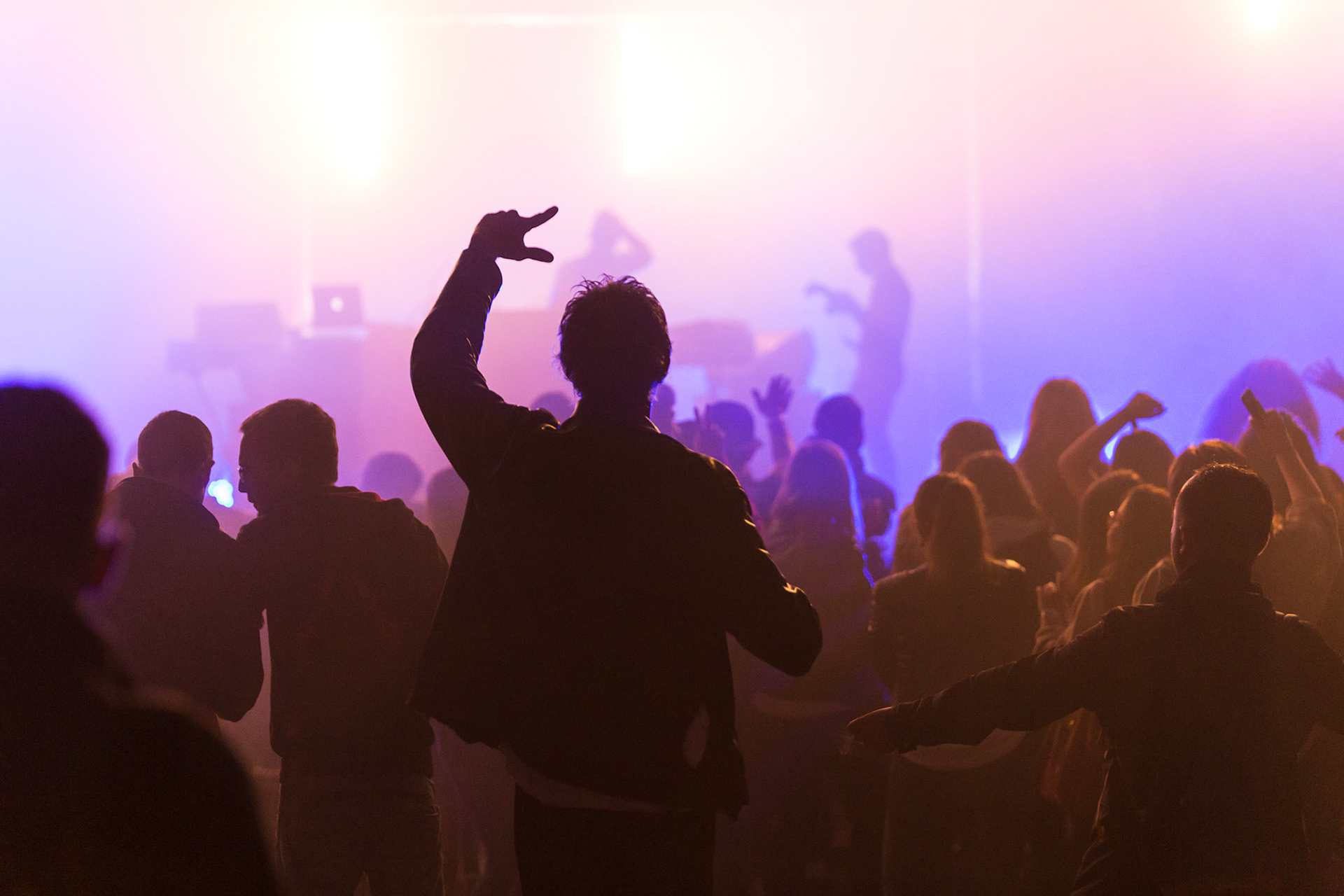 Le public face à la scène.