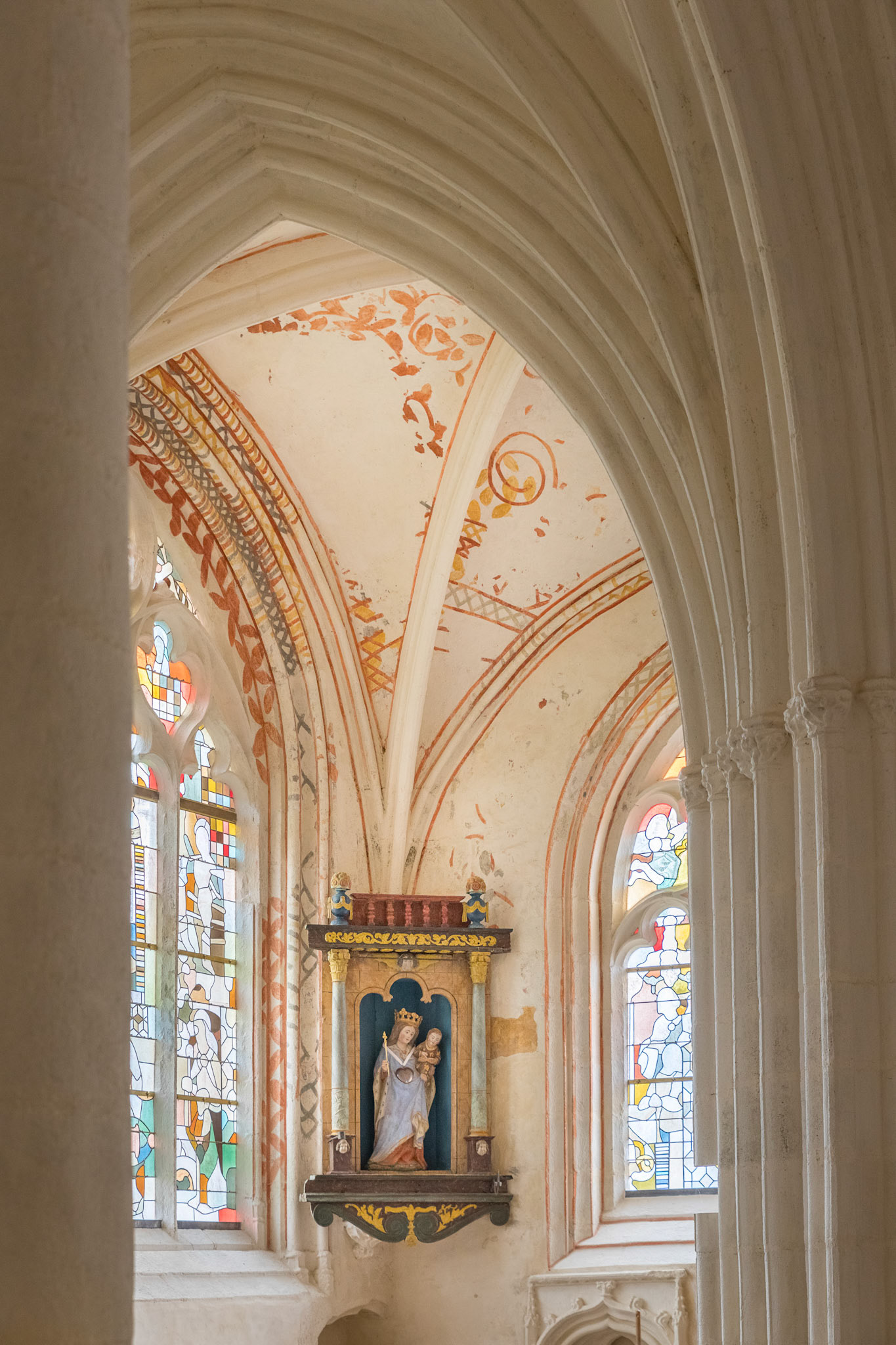 La chapelle du Quilinen à Landrévarzec date du XVIe siècle. La restauration de l'édifice a permi de mettre à jour des fresques étonnantes.